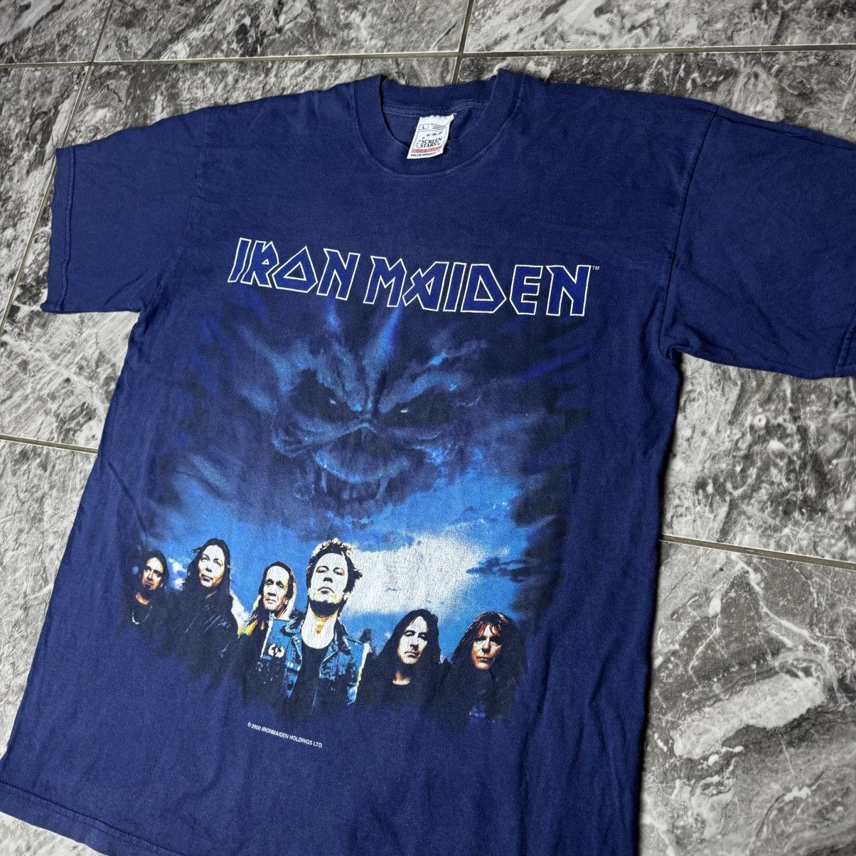 Band Tees × Iron Maiden × Vintage Iron Maiden T-Shirt 2000 vintage Size US L / EU 52-54 / 3 - 3 Thumbnail