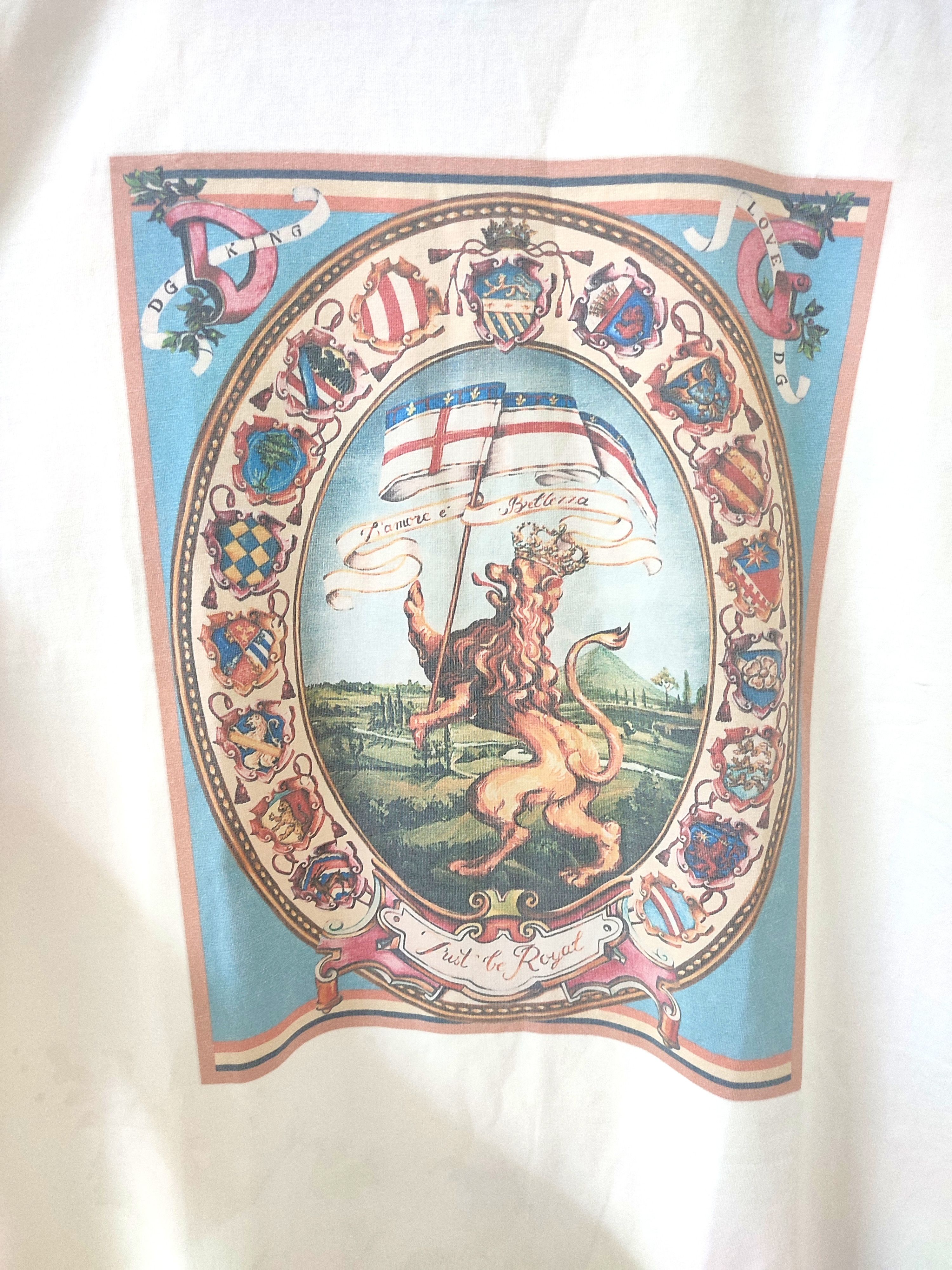 Dolce & Gabbana Vintage Dolce Gabbana "Lion" Tees Size US S / EU 44-46 / 1 - 3 Thumbnail