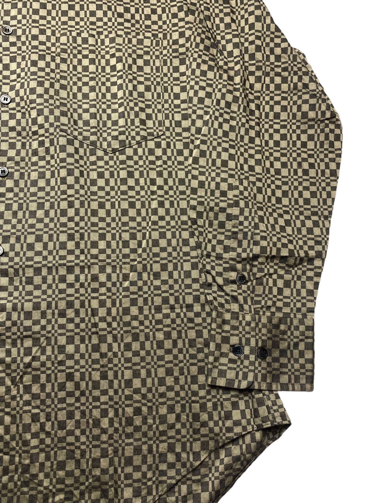 Mr. Junko 1980s Mr. Junko - Illusion Optic Button Shirt Size US L / EU 52-54 / 3 - 4 Thumbnail
