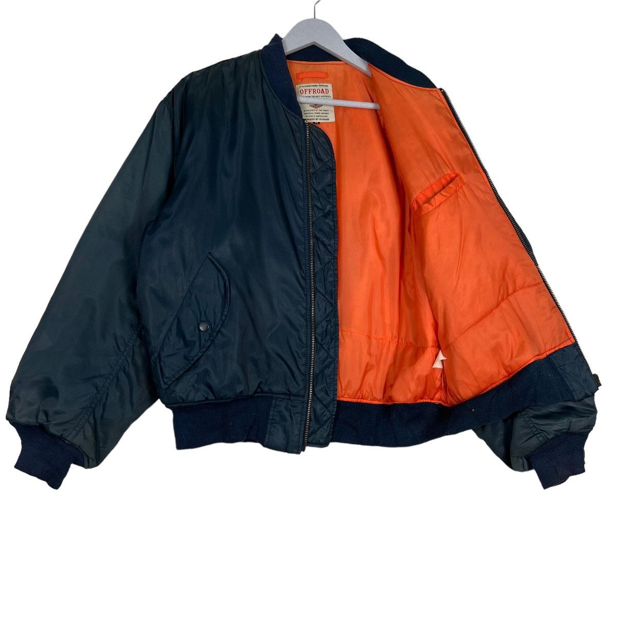 Japanese Brand × Vintage 🔥 VINTAGE RIOT RIOT OFFROAD BOMBER JACKET Size US M / EU 48-50 / 2 - 10 Thumbnail