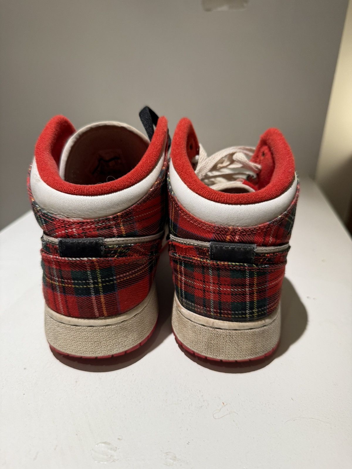 Jordan Brand Jordan 1 Mid Plaid Size US 7 / EU 40 - 3 Thumbnail