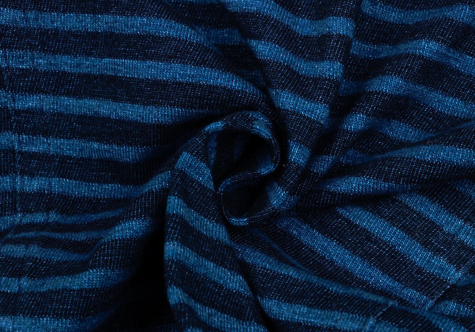 Junya Watanabe Cotton Stripe Sweat Trucker Jacket in Blue, Size XS Size US XS / EU 42 / 0 - 15 Thumbnail