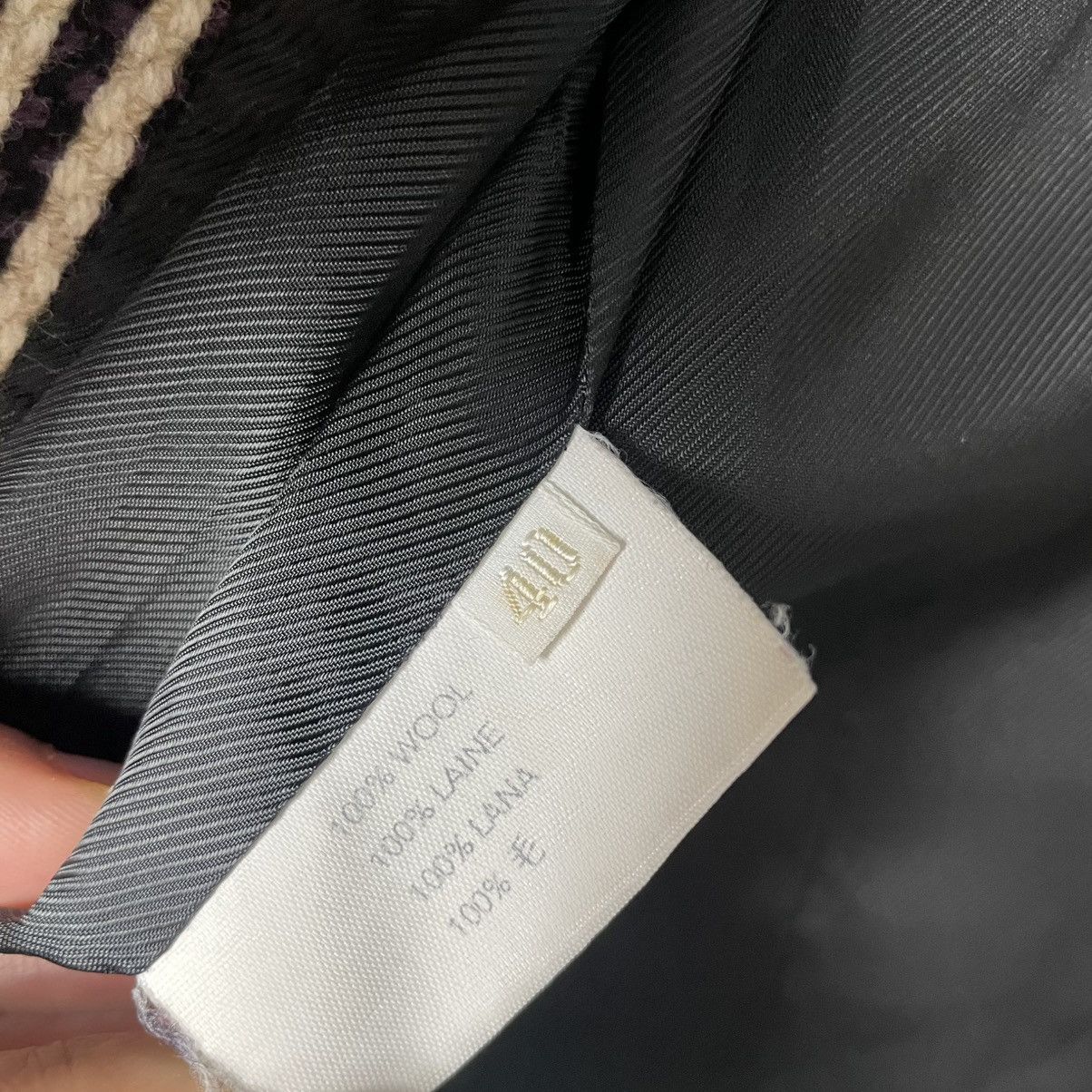 Miu Miu Miu Miu Archival Vertically Striped Wool Overcoat Size M / US 6-8 / IT 42-44 - 7 Thumbnail