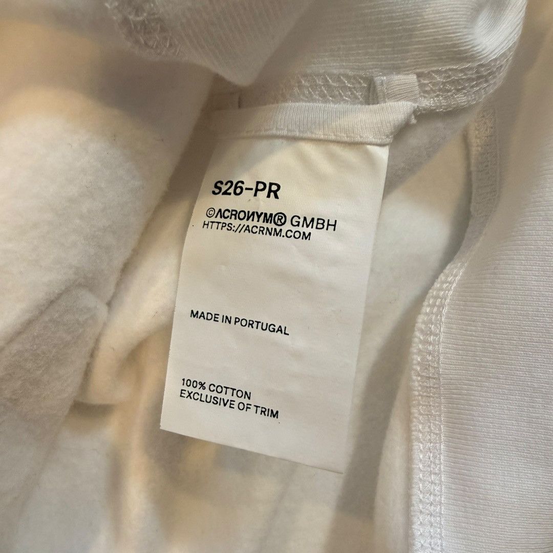 Acronym Acronym S26-PR Layered Cotton Hoodie Size US M / EU 48-50 / 2 - 5 Thumbnail