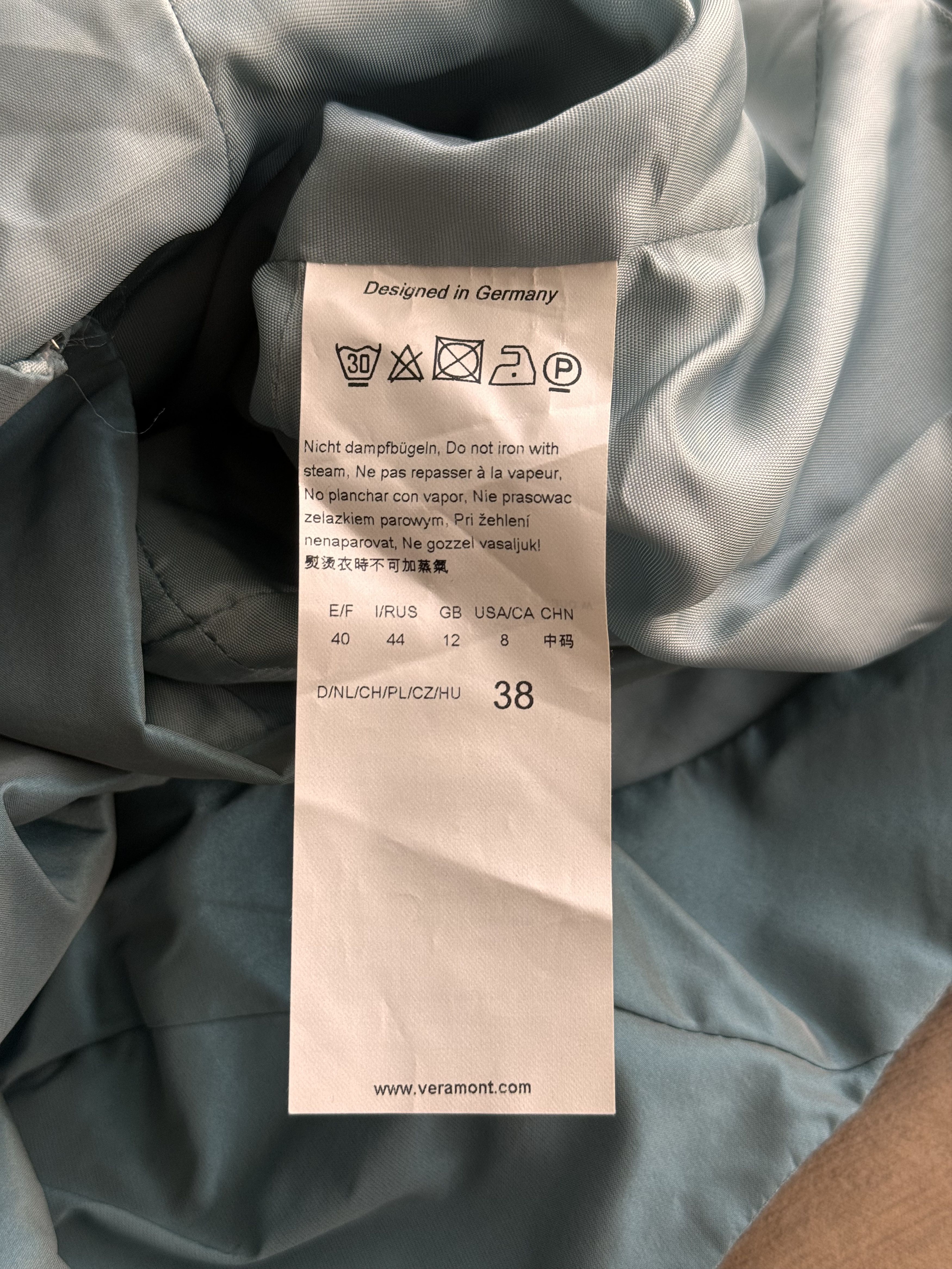 Japanese Brand Vintage Vera Mont Luxury Ocean Blue 3 Item Set Suit Size S / US 4 / IT 40 - 12 Thumbnail