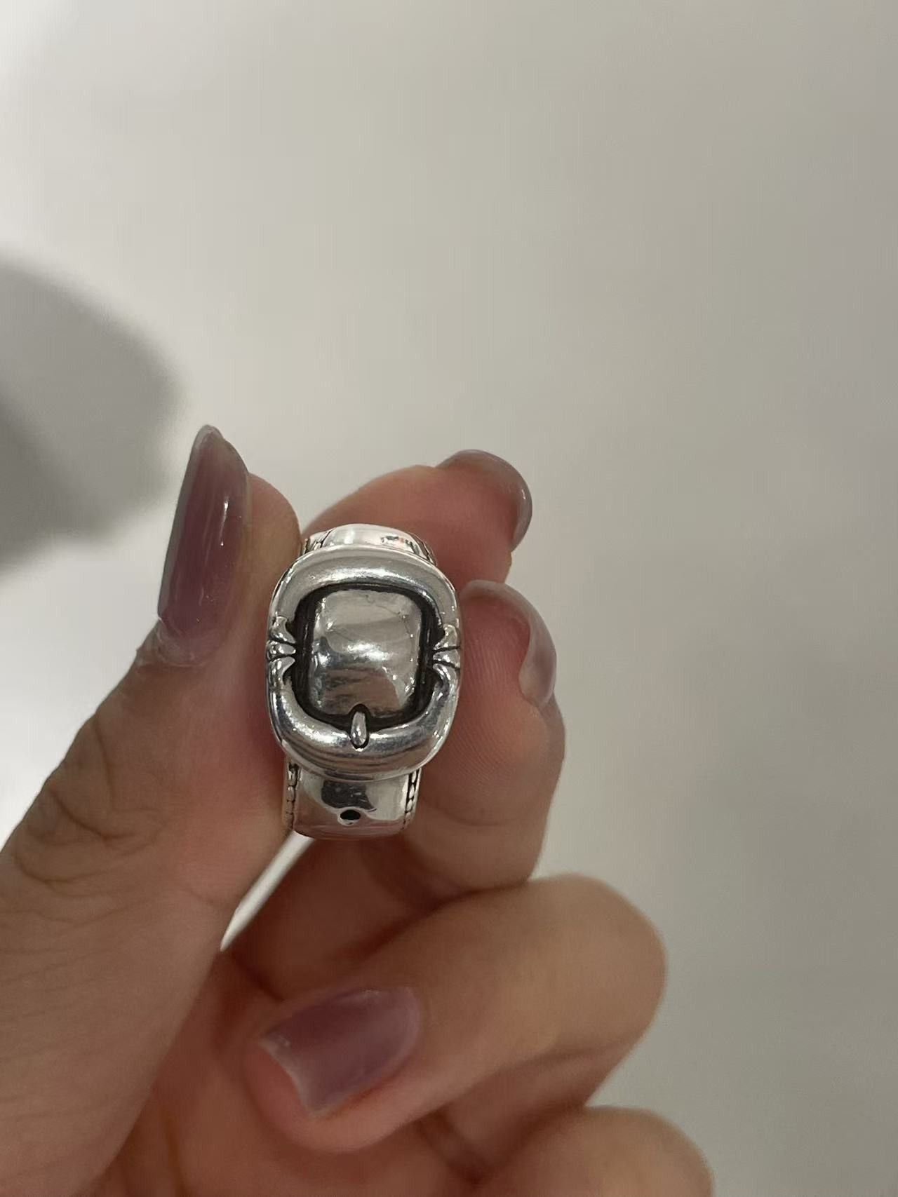 Chrome Hearts Chrome Hearts Silver Belt Gunslinger Ring Size ONE SIZE - 6 Thumbnail
