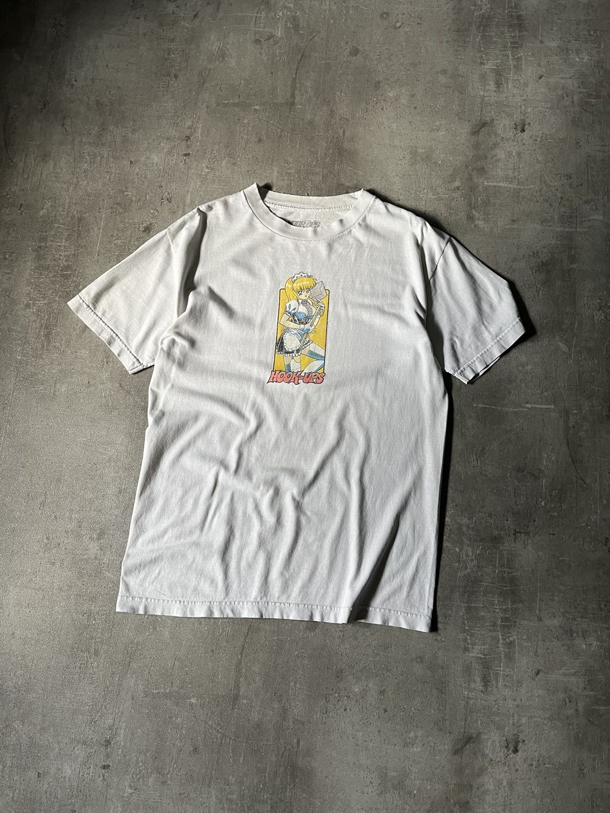 Hook-Ups Vintage Hook-Ups white T-shirt Size US M / EU 48-50 / 2 - 1 Thumbnail