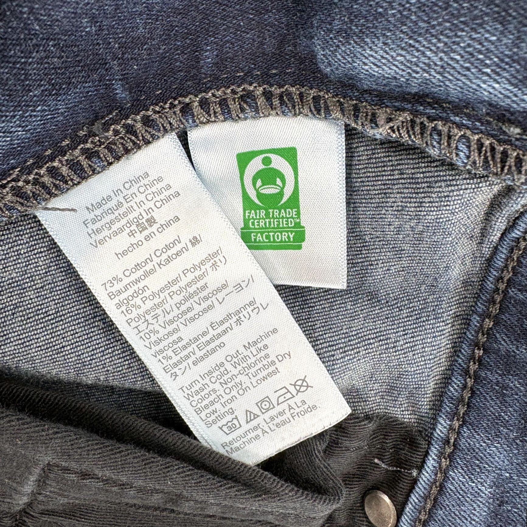 J.Crew J.Crew 1040 Stretch Jeans Mens 36x32 Blue Dark Wash Athletic Taper Denim Casual Size US 36 / EU 52 - 6 Thumbnail