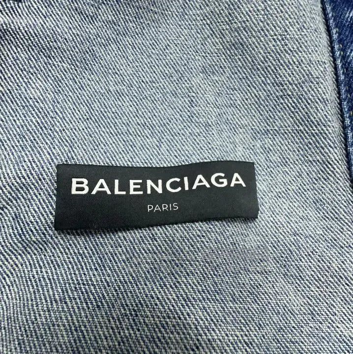 Balenciaga Balenciaga Casual Stylish Single-Breasted Denim Jacket. Size US M / EU 48-50 / 2 - 4 Thumbnail