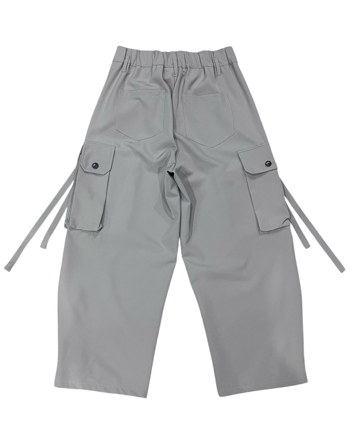 Japanese Brand RARE🔥Baggy Wide Bondage Cargo Pants Yohji Style Size US 30 / EU 46 - 4 Thumbnail