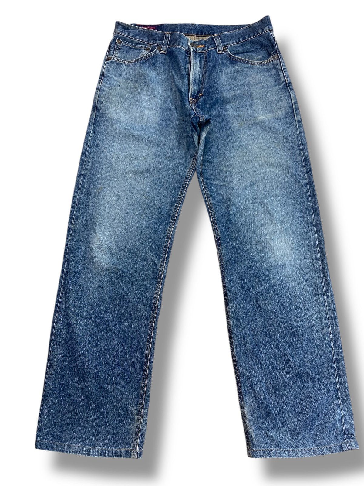 Edwin Edwin 503 Premium Faded Wash Style Loose Jeans Size US 32 / EU 48 - 1 Thumbnail