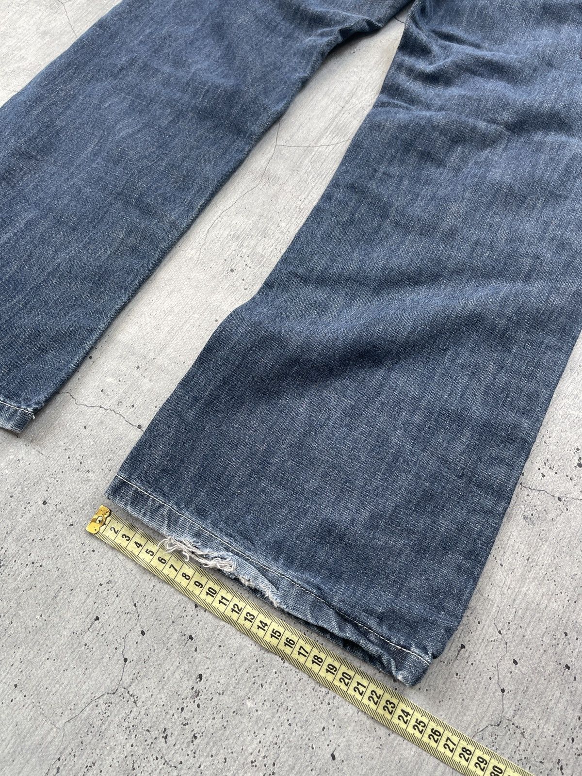 Bench × Vintage Vintage Rare Cargo Biker zipper Jeans pants Size US 30 / EU 46 - 10 Thumbnail