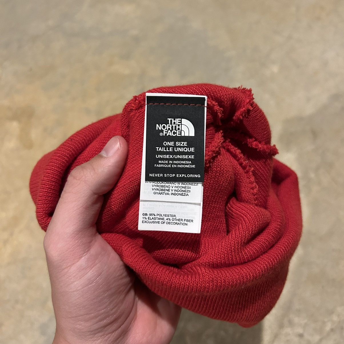 The North Face The North Face Dock Worker Logo Patch Cuffed Beanie Size ONE SIZE - 4 Thumbnail