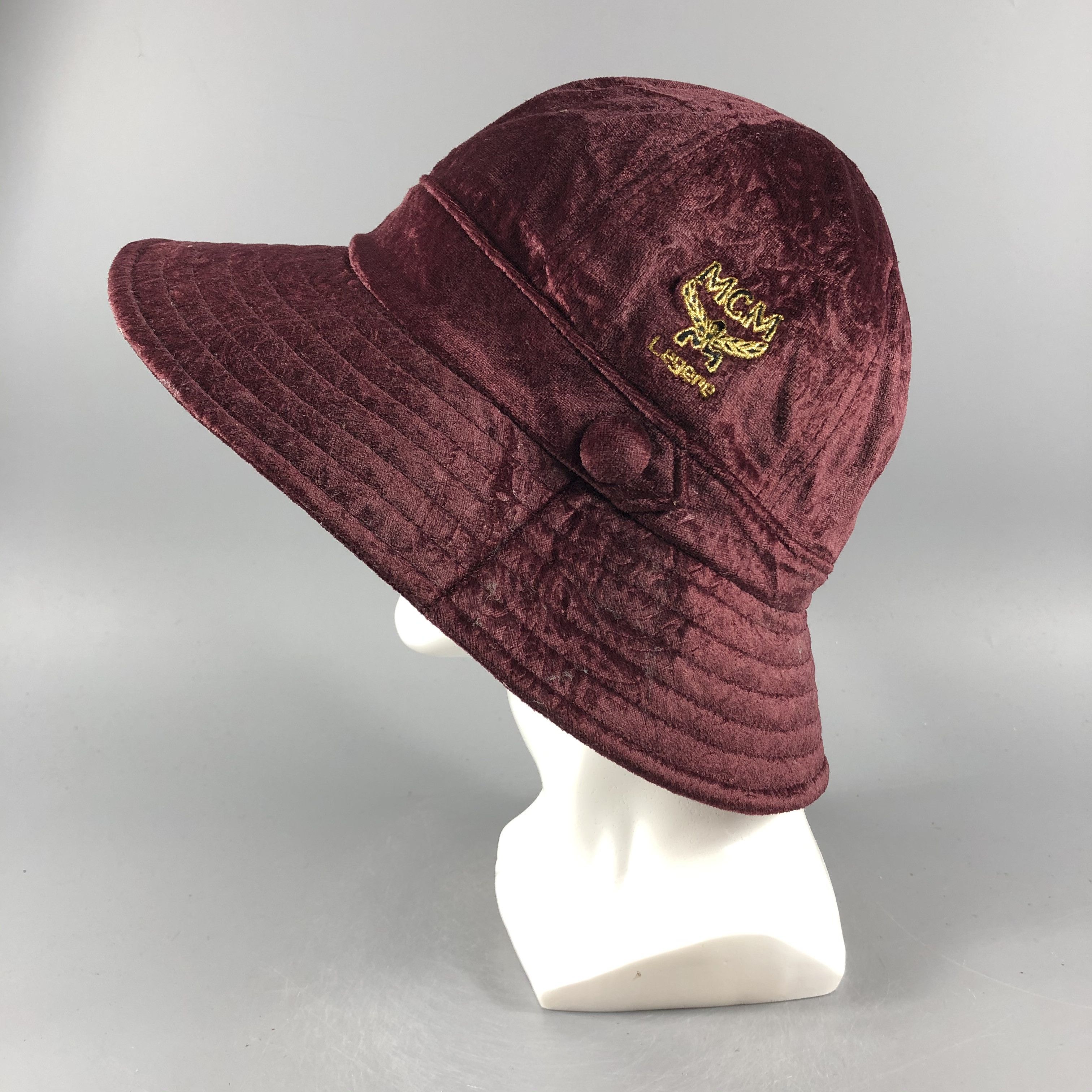 MCM × Vintage Womens MCM Legere Bucket Hats Beanie -D700 Size ONE SIZE - 1 Thumbnail