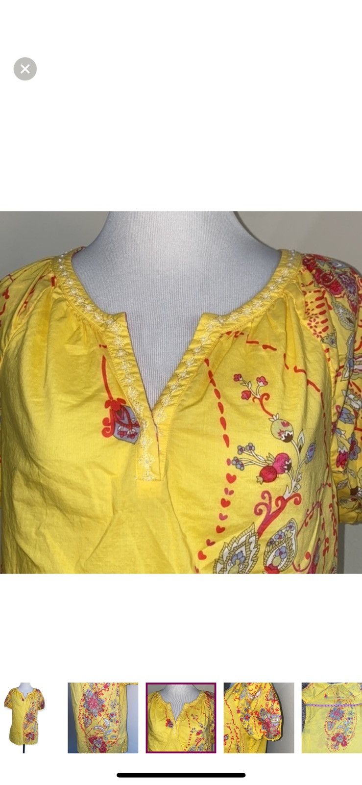 Robert Graham Robert graham small floral blouse Size S / US 4 / IT 40 - 5 Thumbnail