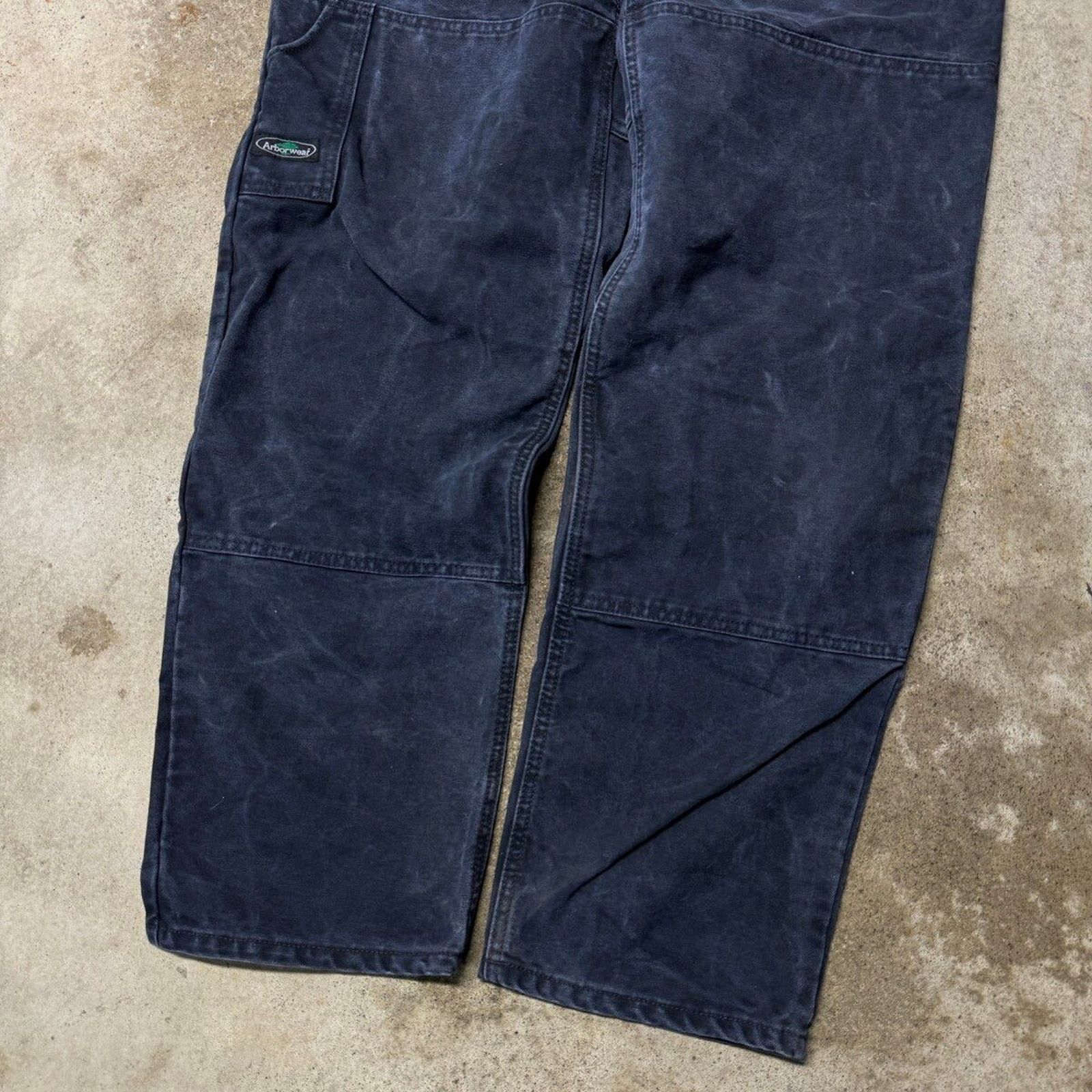 Vintage Vintage Arbor Wear Faded Washed Double Knee Pants ERD Grunge Size US 32 / EU 48 - 3 Thumbnail