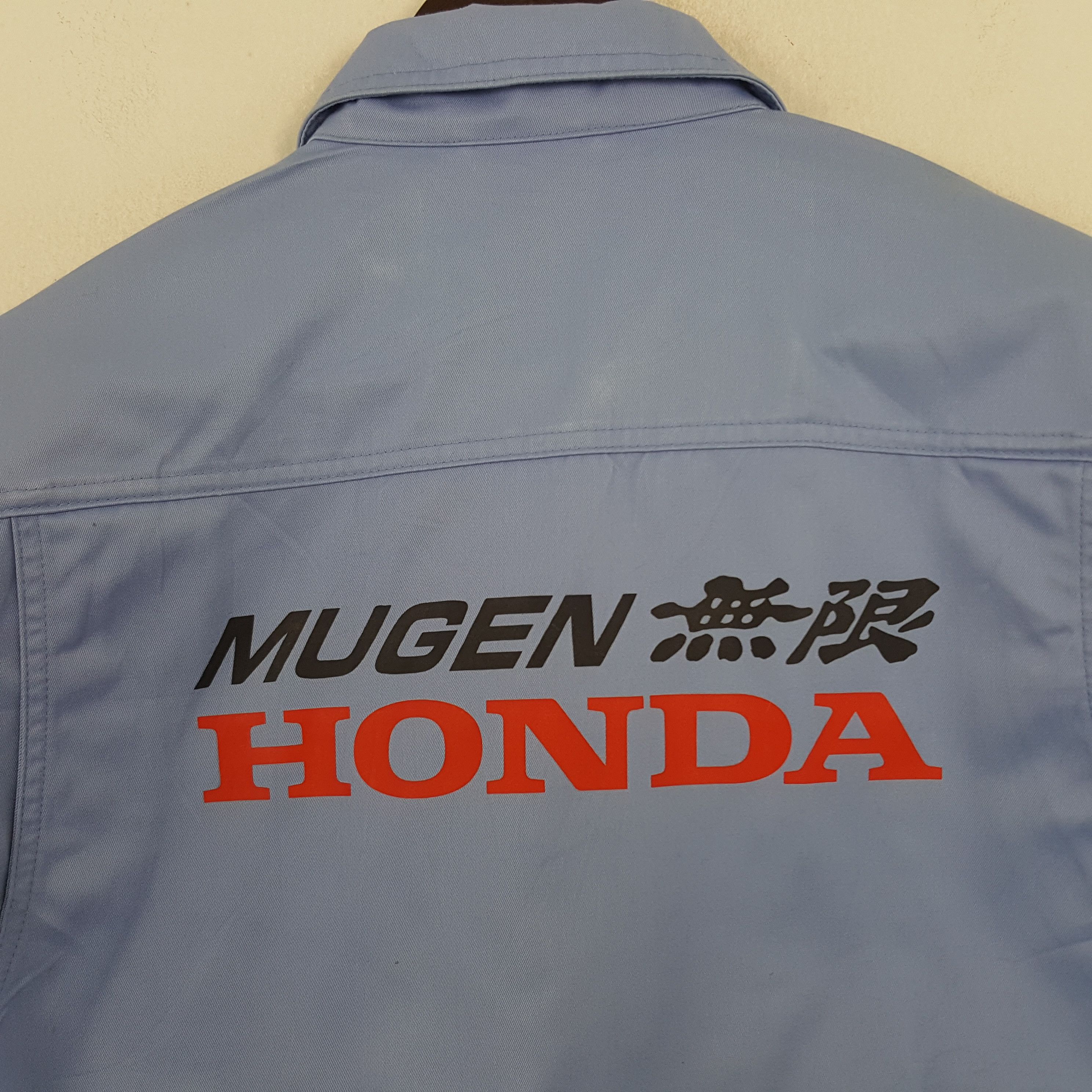 Japanese Brand × Vintage Vintage Mugen Honda Racing Custom Art Worker Uniform Jacket Size US M / EU 48-50 / 2 - 2 Thumbnail