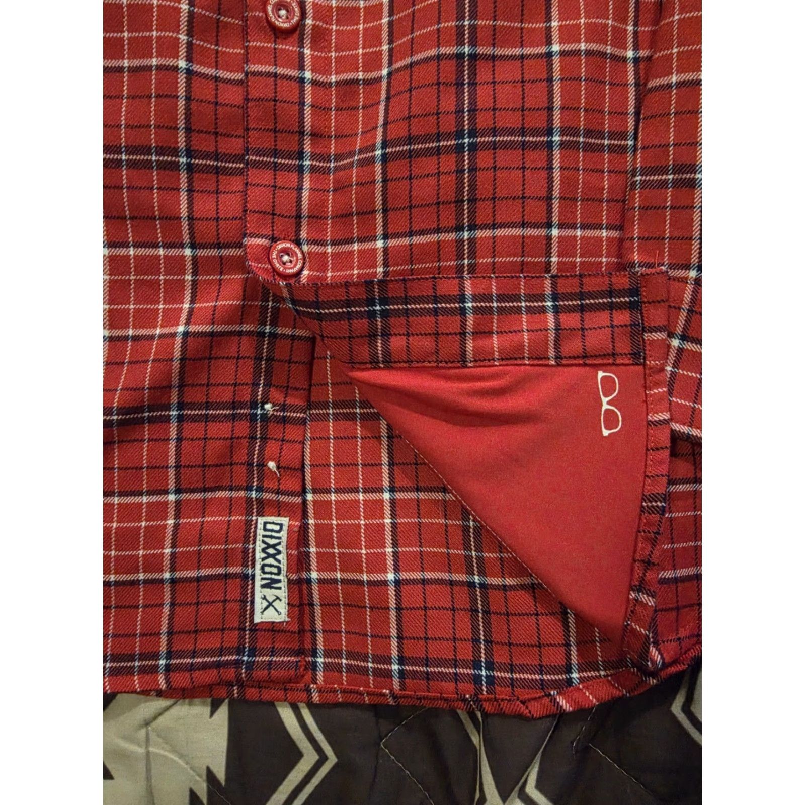 Vintage Dixxon Flannel Company The Dirte Long Sleeve Red Plaid Shirt Mens Large Button-Up Collared Relaxed Fit Casual Workwear Size US L / EU 52-54 / 3 - 7 Thumbnail