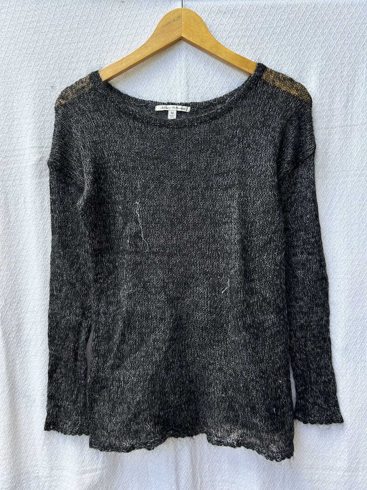 Hysteric Glamour Fuzzy mohair style fishnet japanese knitted Size US M / EU 48-50 / 2 - 1 Thumbnail