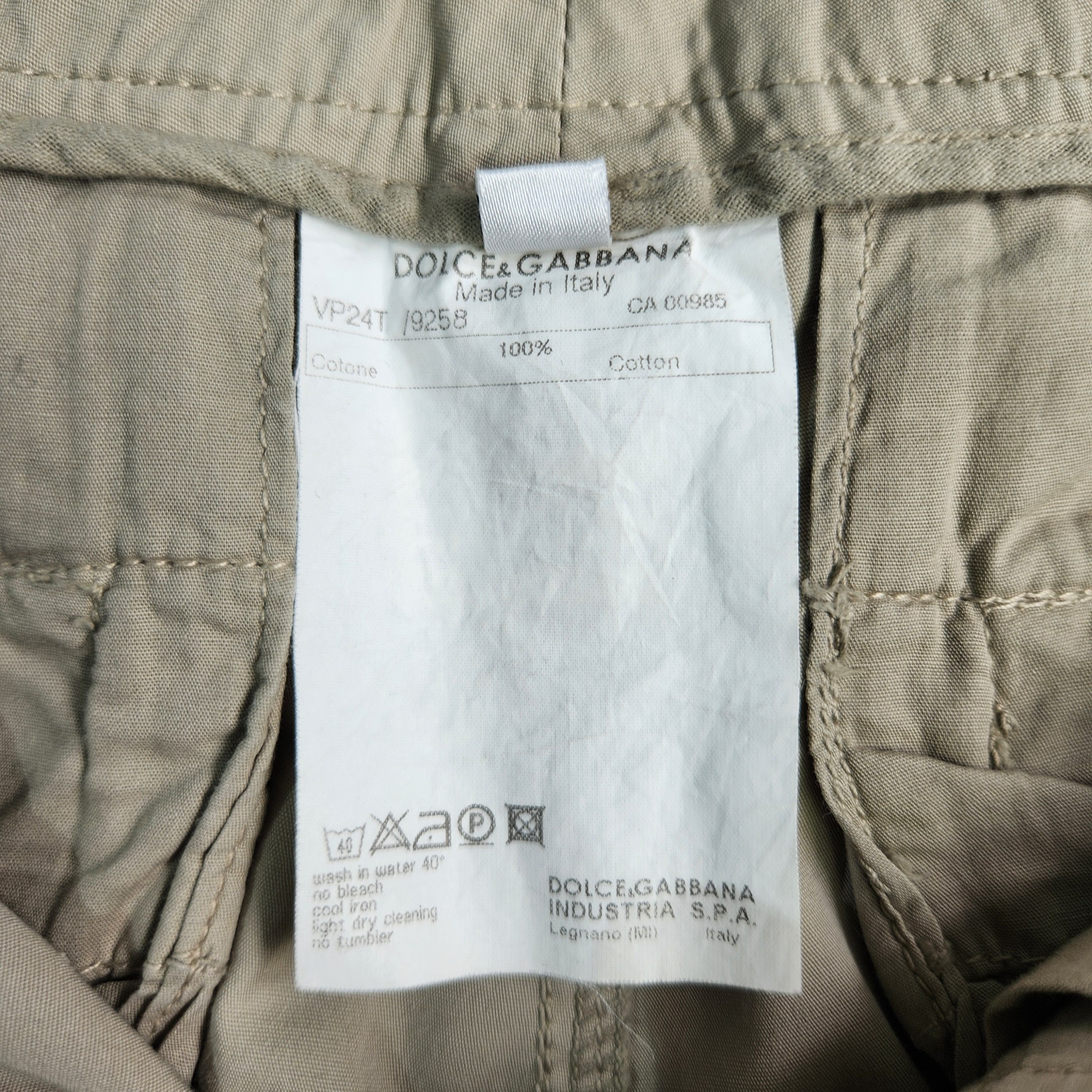 Dolce & Gabbana Dolce & Gabbana SS2004 Flight Reinforced runway cargo pant Size US 32 / EU 48 - 11 Thumbnail