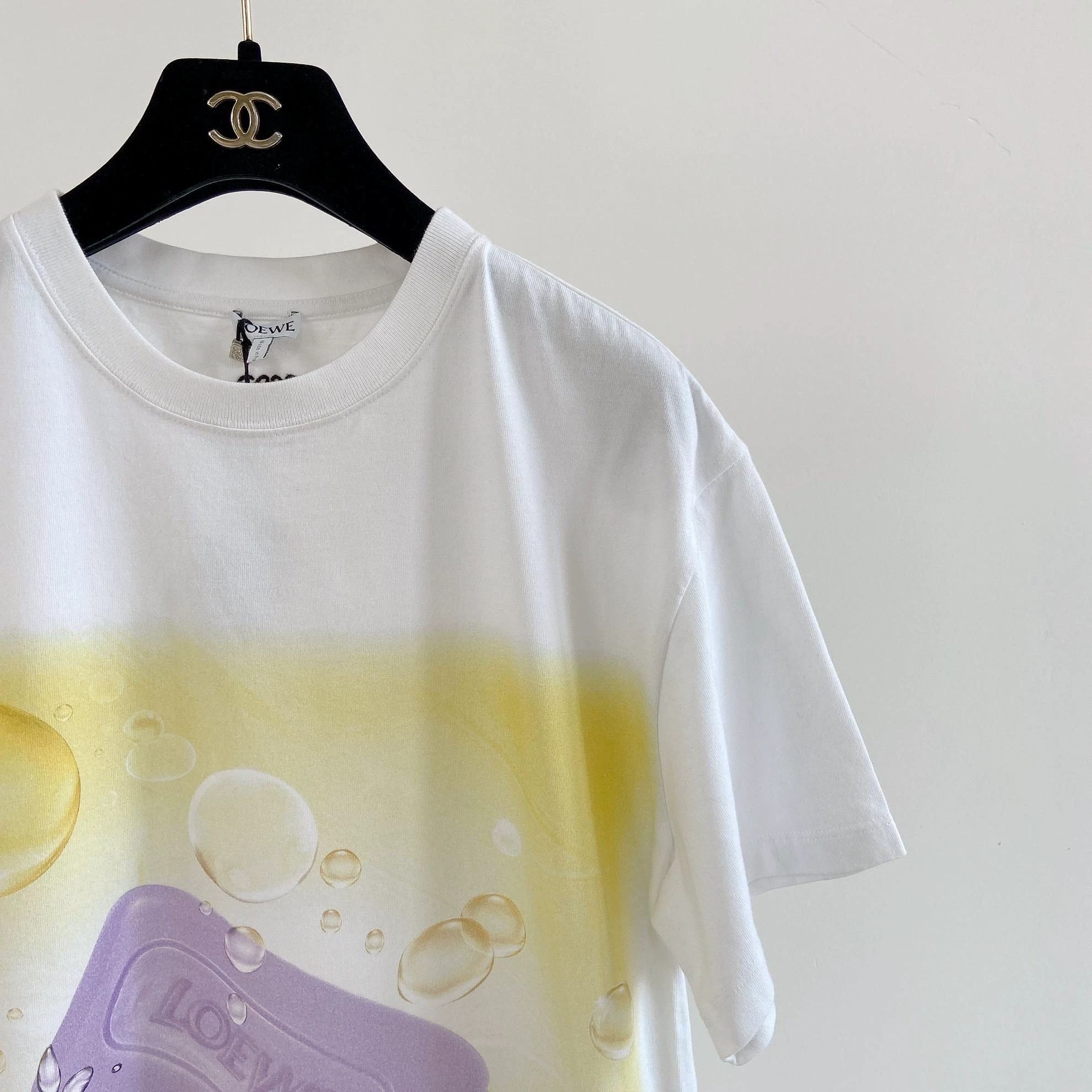 Loewe Multi Color Soap Bubble Print Short Sleeve Tee Size US S / EU 44-46 / 1 - 4 Thumbnail