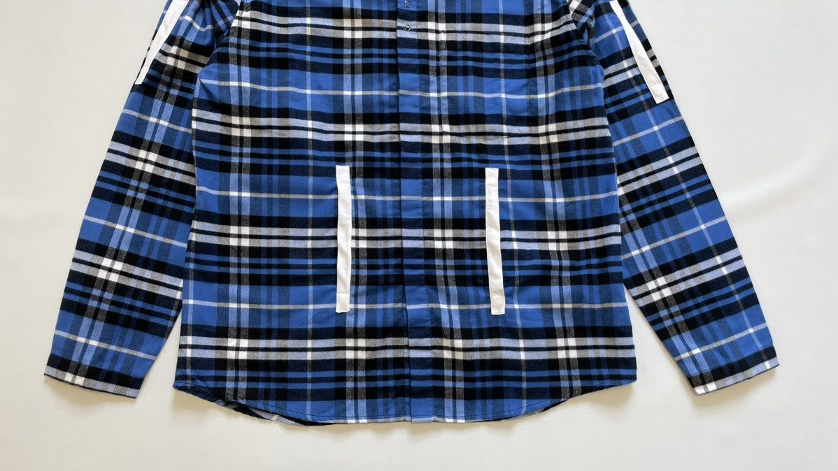 Craig Green Panelled Check Flannel Shirt Size US L / EU 52-54 / 3 - 7 Thumbnail