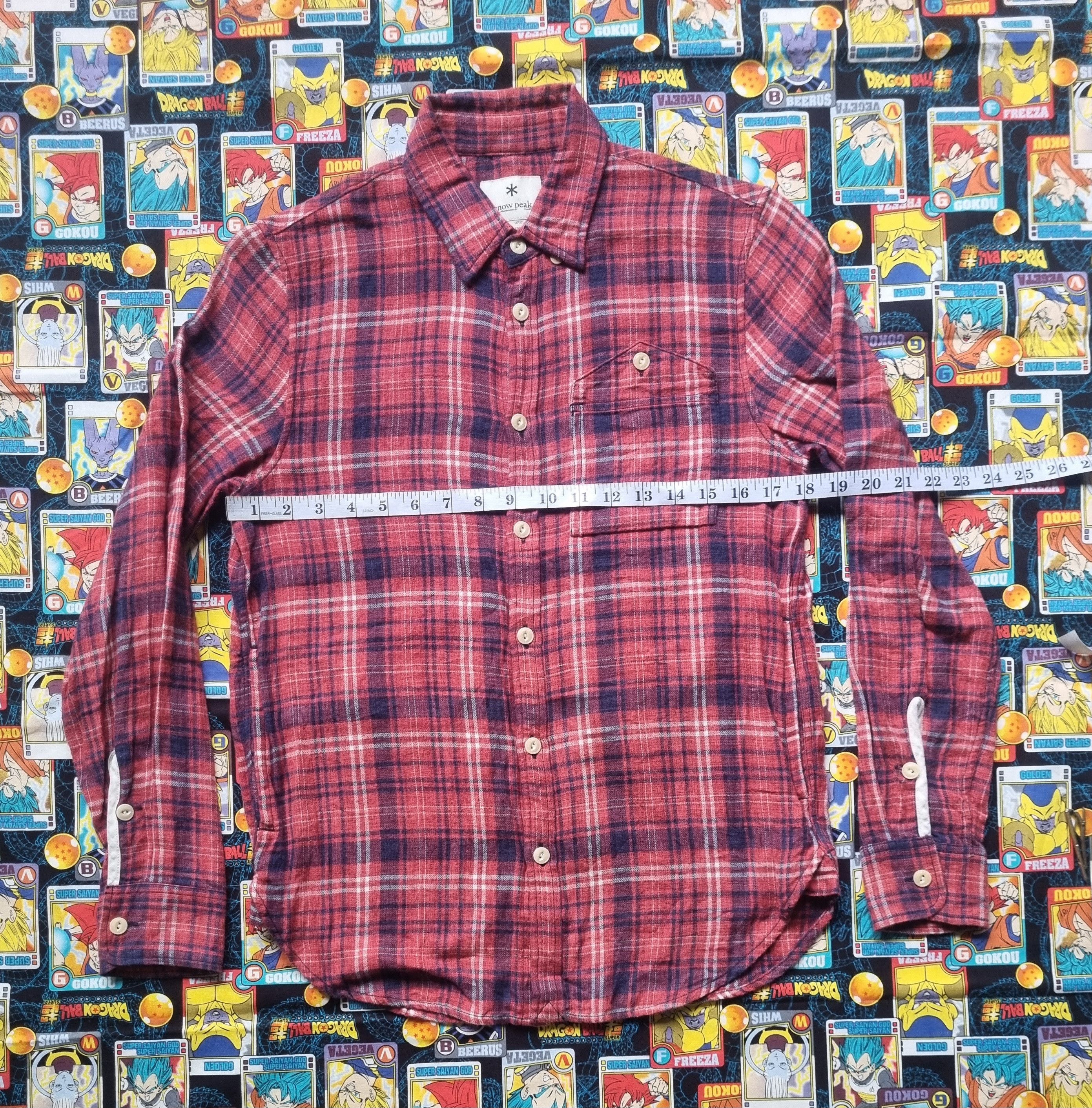Snow Peak Snow Peak Flanel Button Up Shirt Size US XS / EU 42 / 0 - 3 Thumbnail