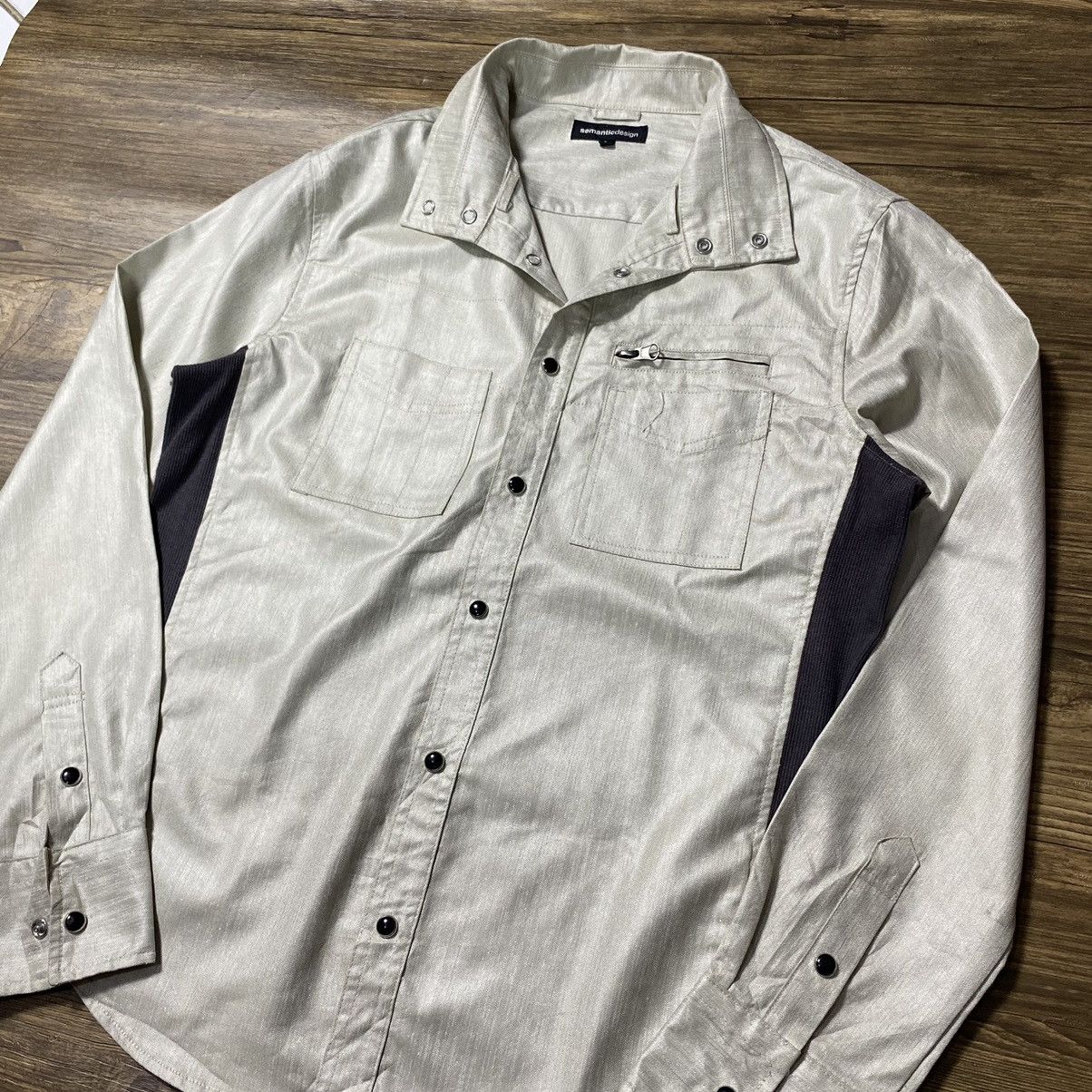 Japanese Brand Semantic Design Button Up Shirt Size US S / EU 44-46 / 1 - 2 Thumbnail