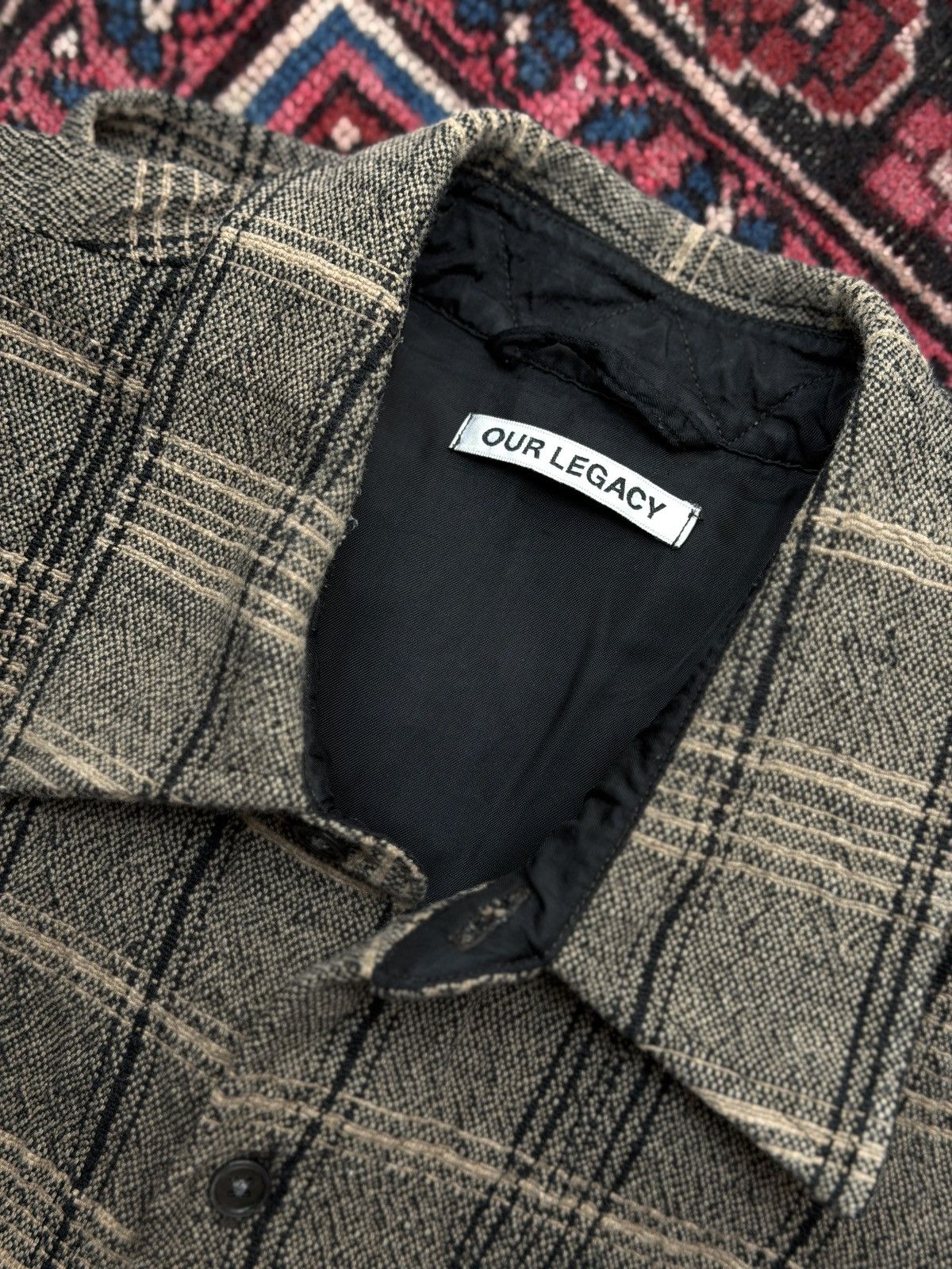 Our Legacy Our Legacy Above Check Overshirt Size US M / EU 48-50 / 2 - 5 Thumbnail