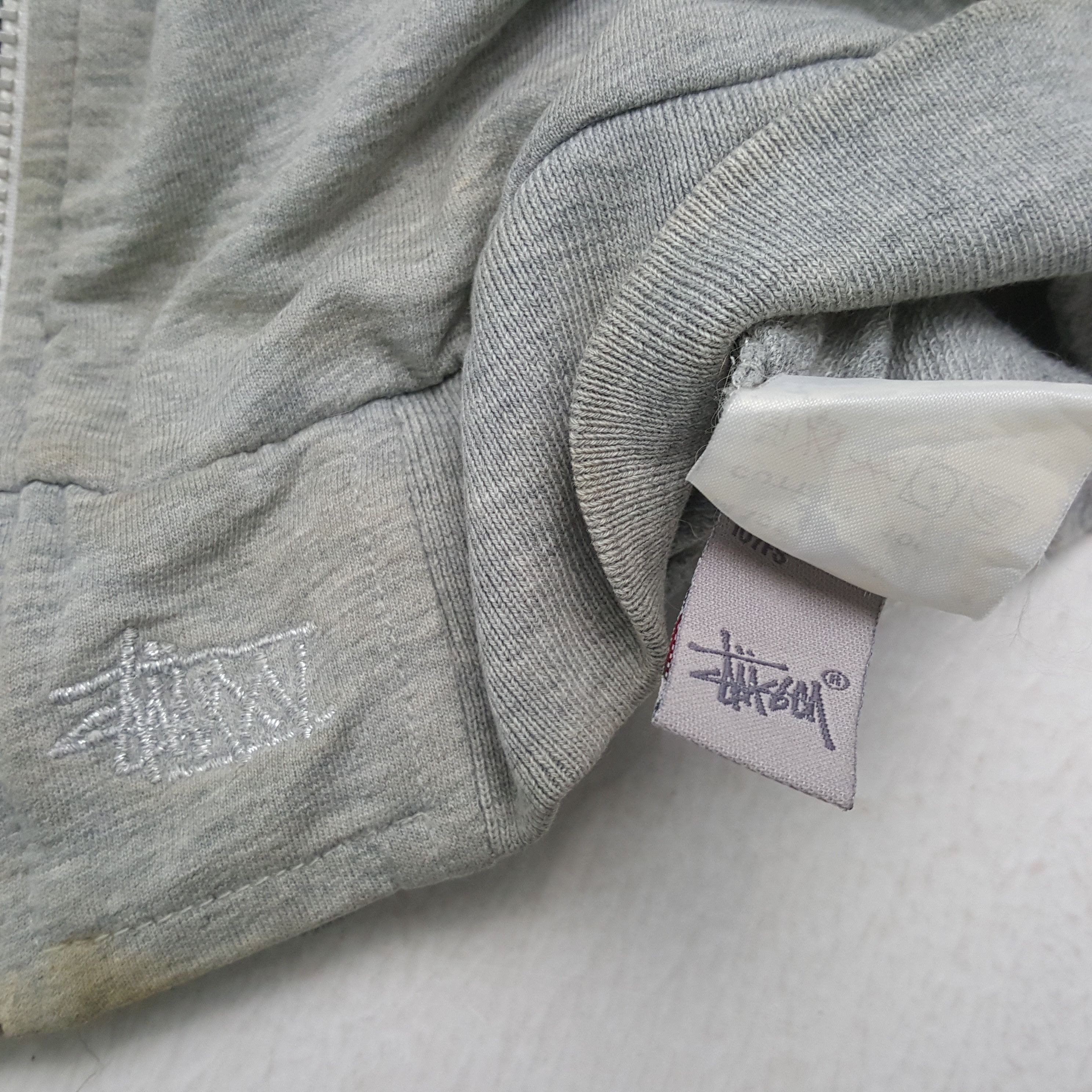 Stussy STUSSY Streetwear Style Custom Art Zipper Hoodies Size US M / EU 48-50 / 2 - 9 Thumbnail