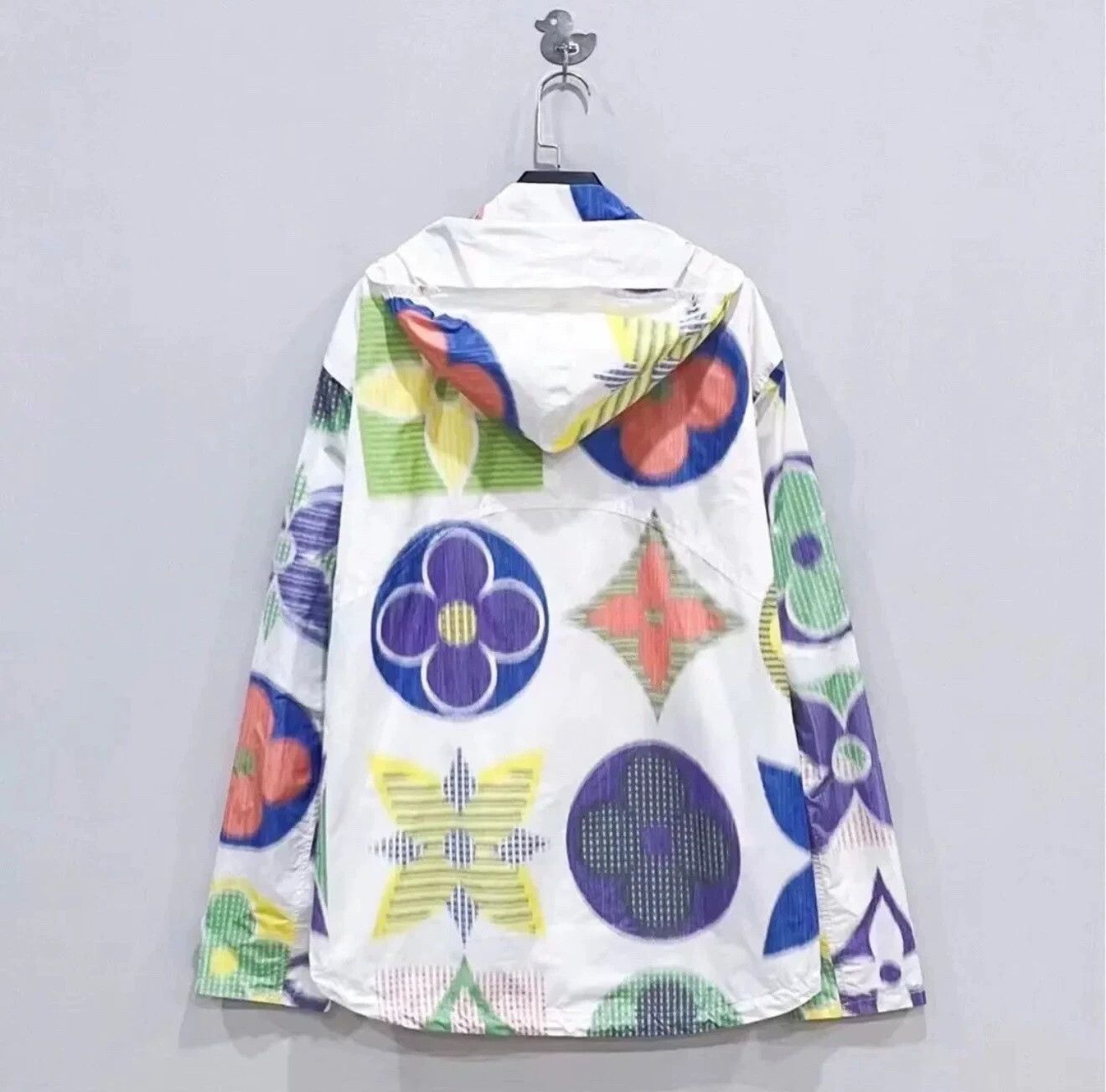 Louis Vuitton Louis Vuitton Monogram floral windbreaker jacket, off-white Size L / US 10 / IT 46 - 2 Thumbnail