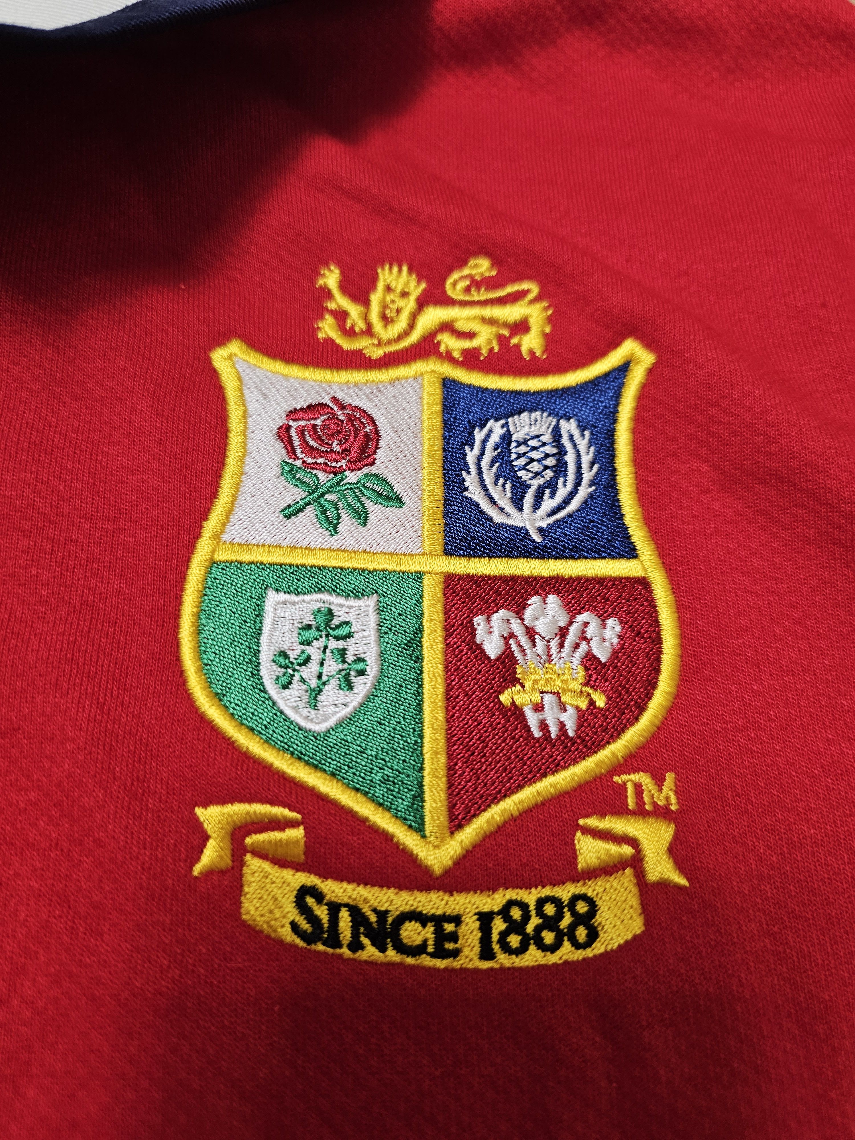Canterbury of New Zealand BRITISH IRISH LIONS RUGBY JERSEY POLO UNION RUGBY JERSEY Size US L / EU 52-54 / 3 - 4 Thumbnail