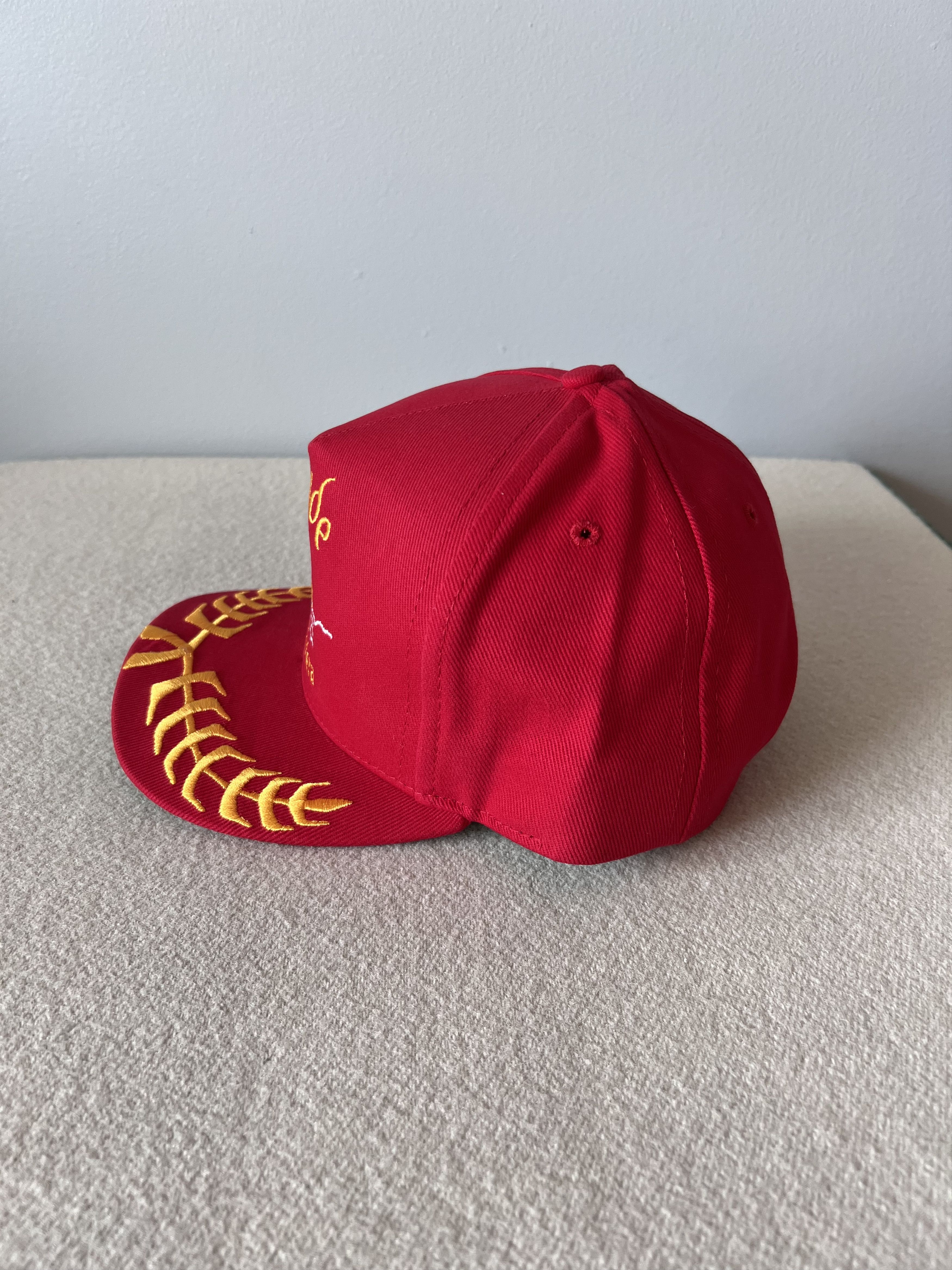 Rhude Rhude Riviera Sailing Hat in Red Size ONE SIZE - 2 Thumbnail