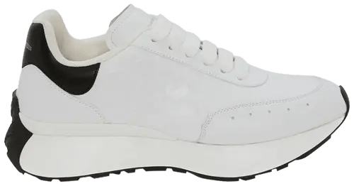 Alexander McQueen o1w1db10725 Sprint Runner in White Size US 8 / EU 41 - 1 Preview
