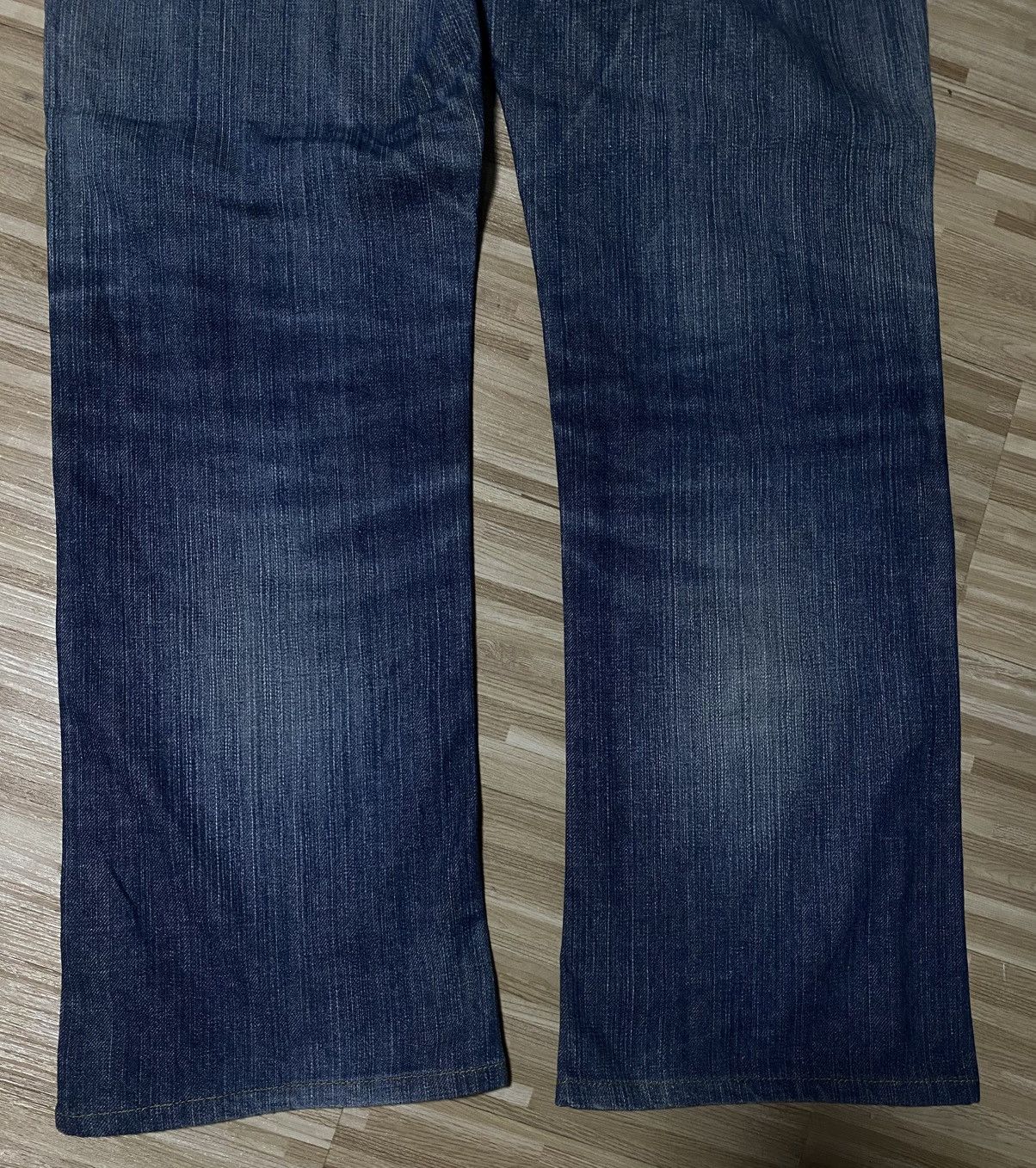 Japanese Brand 💥FLARE BLUEWAY JEANS💥 Size US 33 - 16 Thumbnail
