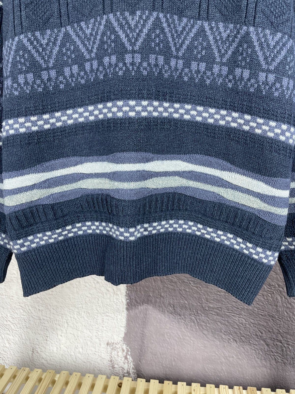 Lacoste Lacoste vintage coogi style made in France cable sweater Size US L / EU 52-54 / 3 - 5 Thumbnail