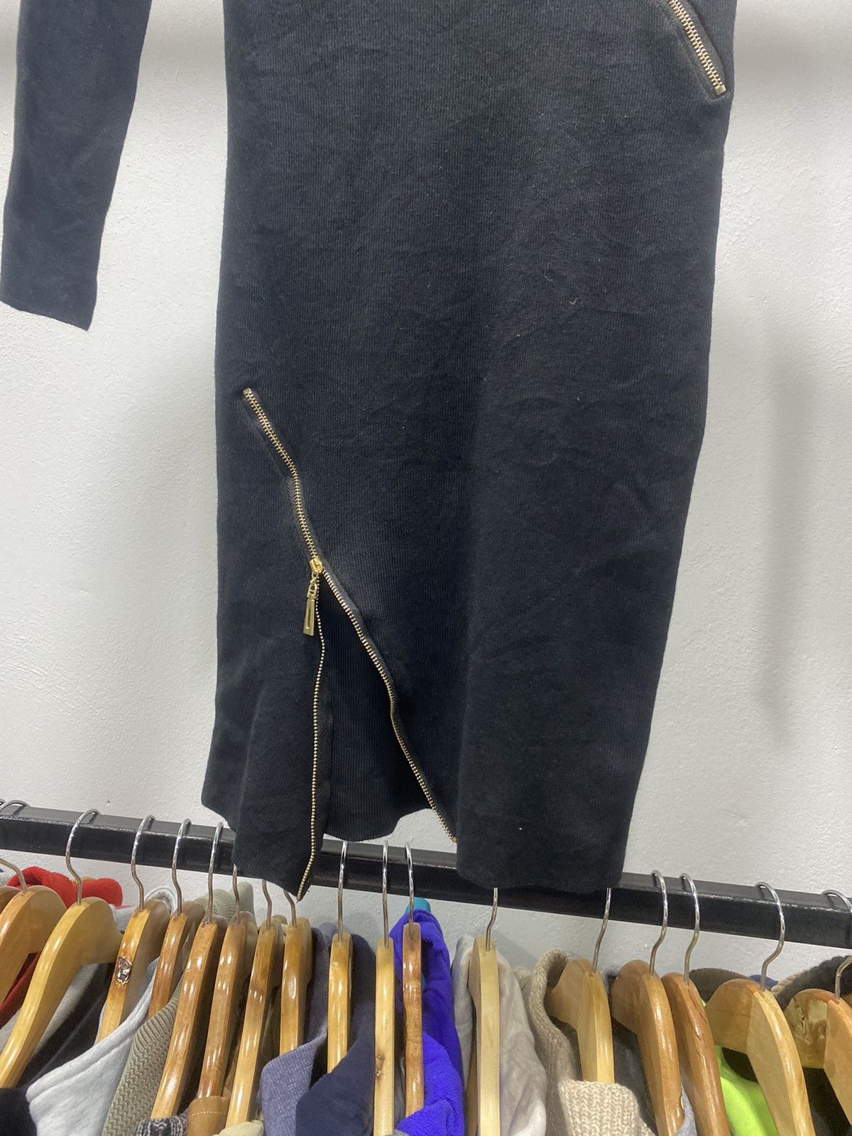 Japanese Brand × Vintage Punk Sexy Knit Dress Stretchable Size S / US 4 / IT 40 - 4 Thumbnail