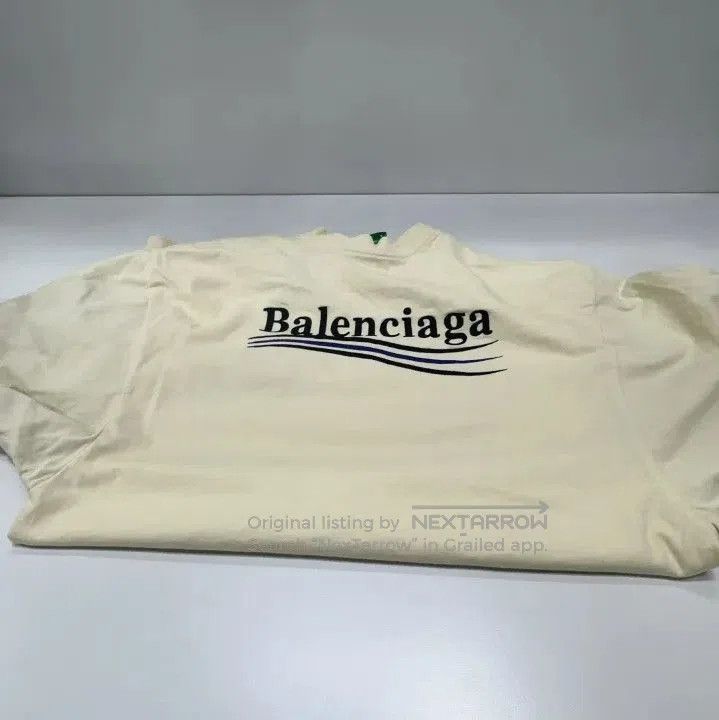 Balenciaga Balenciaga Color Block Logo Long Sleeve T. Size US M / EU 48-50 / 2 - 7 Thumbnail
