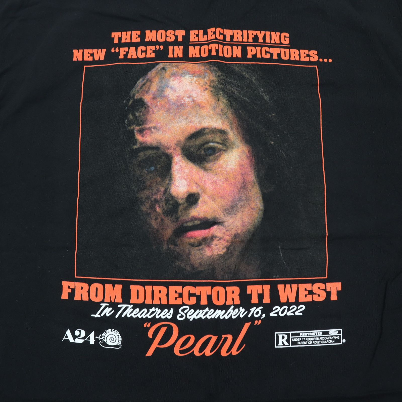 A24 × Online Ceramics Online Ceramics x A24 Pearl Welcome to the Farm T-Shirt Size US XXL / EU 58 / 5 - 3 Thumbnail