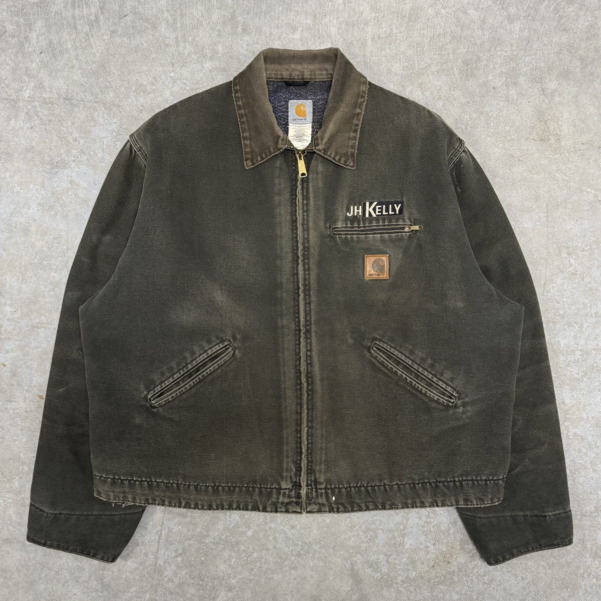 Carhartt Vintage Carhartt Detroit Jacket j97 MOS Size US XXL / EU 58 / 5 - 1 Thumbnail