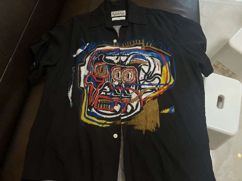Wacko Maria Wacko Maria Basquiat Hawaiian Shirt, M size Size US M / EU 48-50 / 2 - 1 Thumbnail