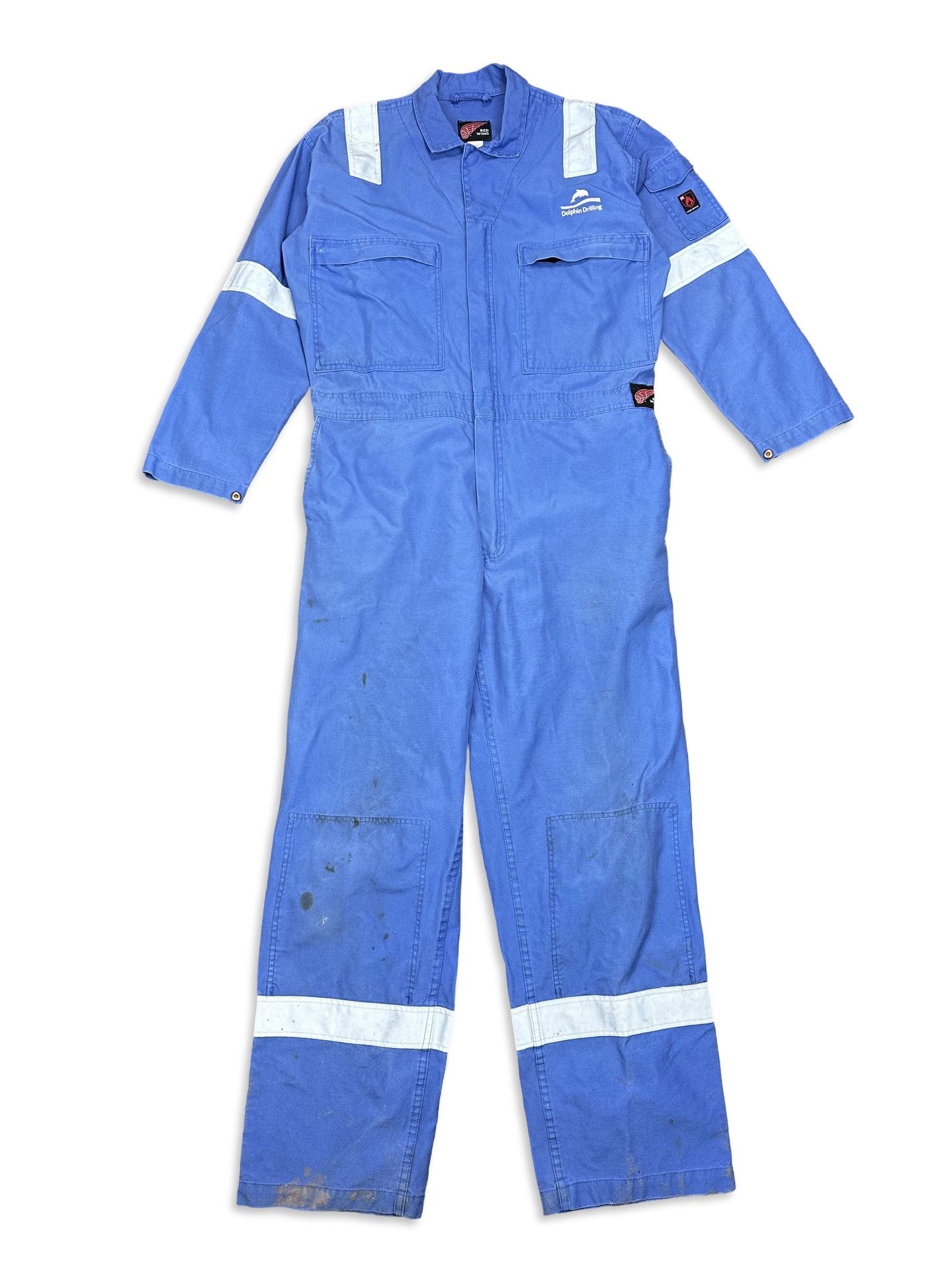 Red Wing Red Wing reflective stripes vintage mechanic costume Size US 28 / EU 44 - 1 Thumbnail