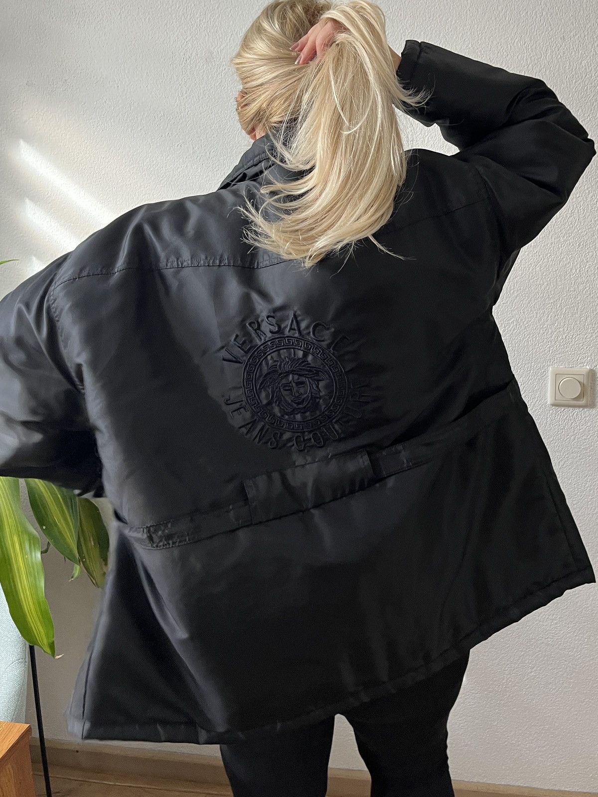 Versace Jeans Couture × Vintage Vintage Versace Jeans Couture puffer coat M/L/XL/XXL Size XXL / US 16-18 / IT 52-54 - 7 Thumbnail