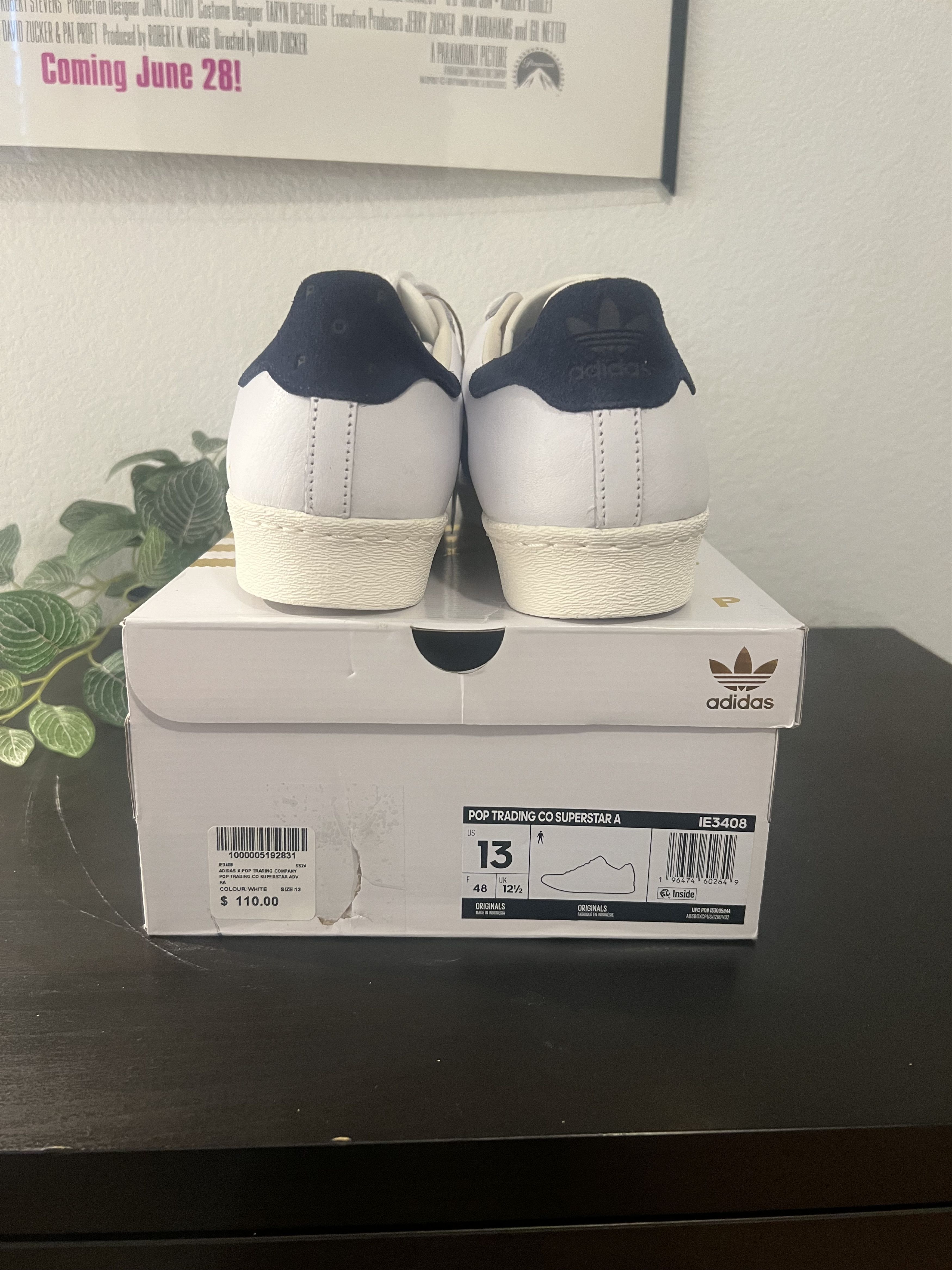Adidas Adidas Pop Trading Co Superstar ADV Size US 13 / EU 46 - 4 Thumbnail