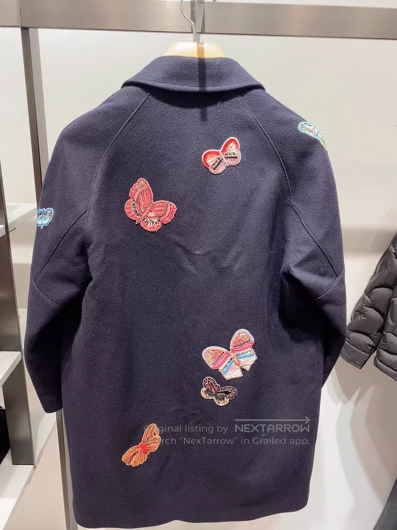 Valentino Valentino Butterfly embroidered coat Size XS / US 0-2 / IT 36-38 - 3 Thumbnail