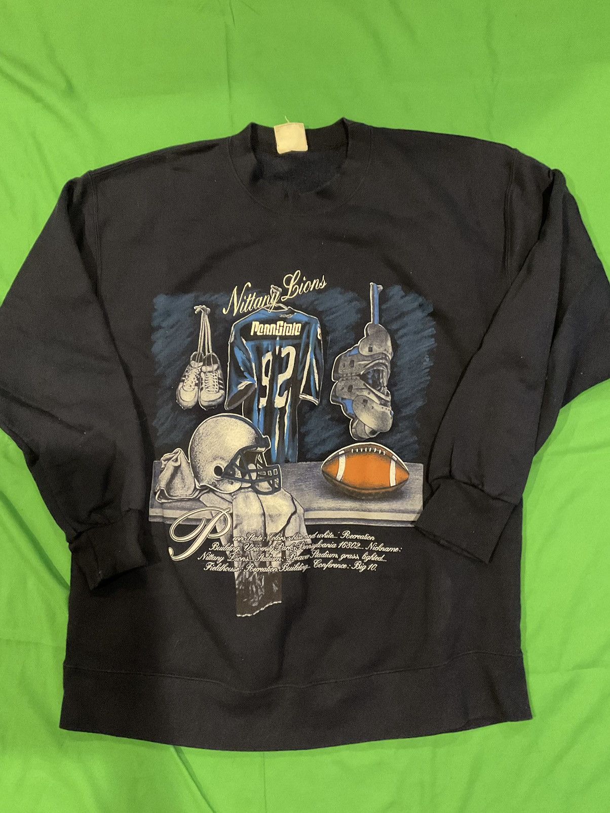 Nutmeg × Vintage 90s Nittany Lions Penn State crewneck sweatshirt Size US XL / EU 56 / 4 - 1 Thumbnail