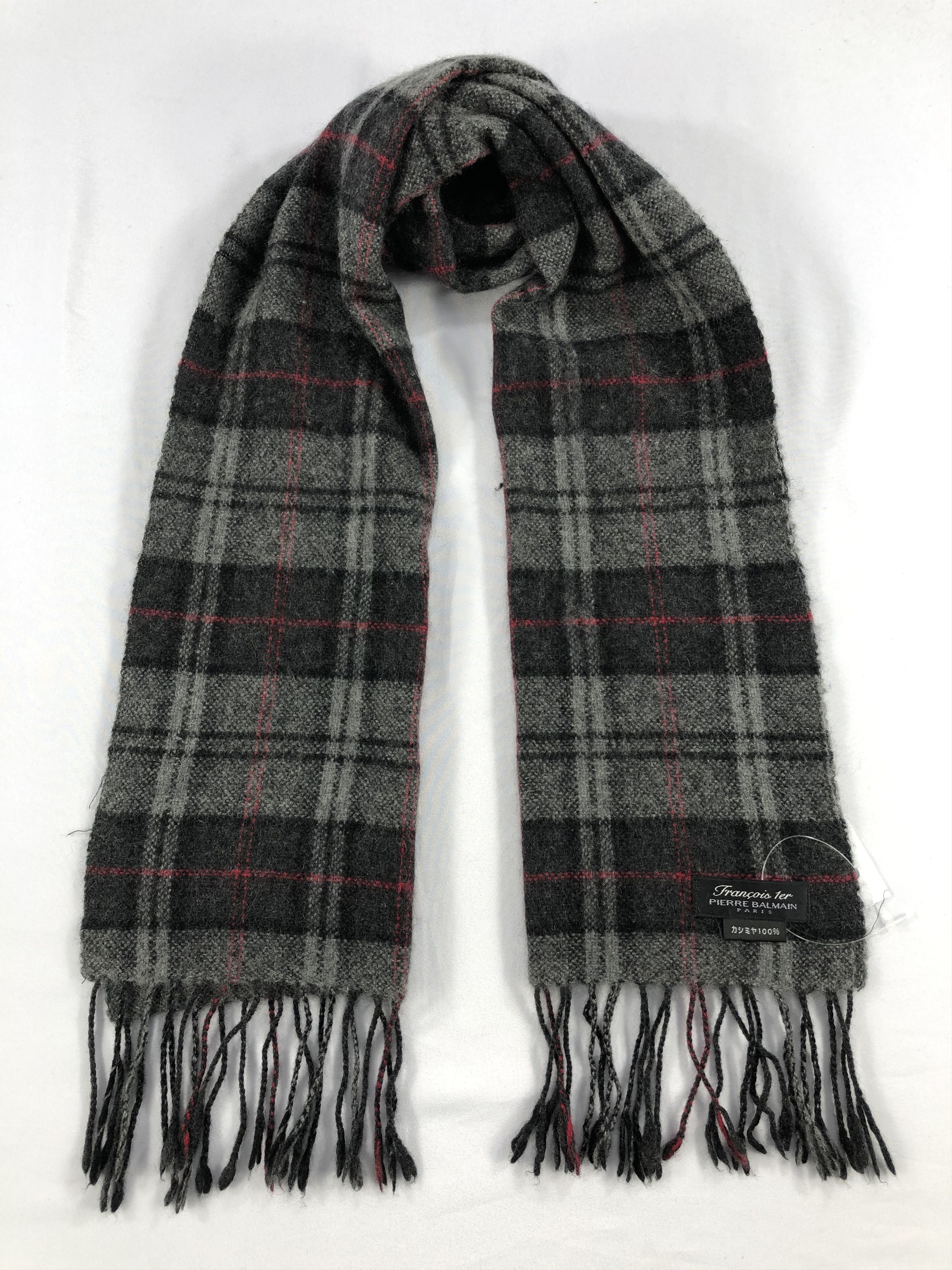 Pierre Balmain Vintage Pierre Balmain Scarf/Muffler/Neckwear MF1753 Size ONE SIZE - 1 Thumbnail