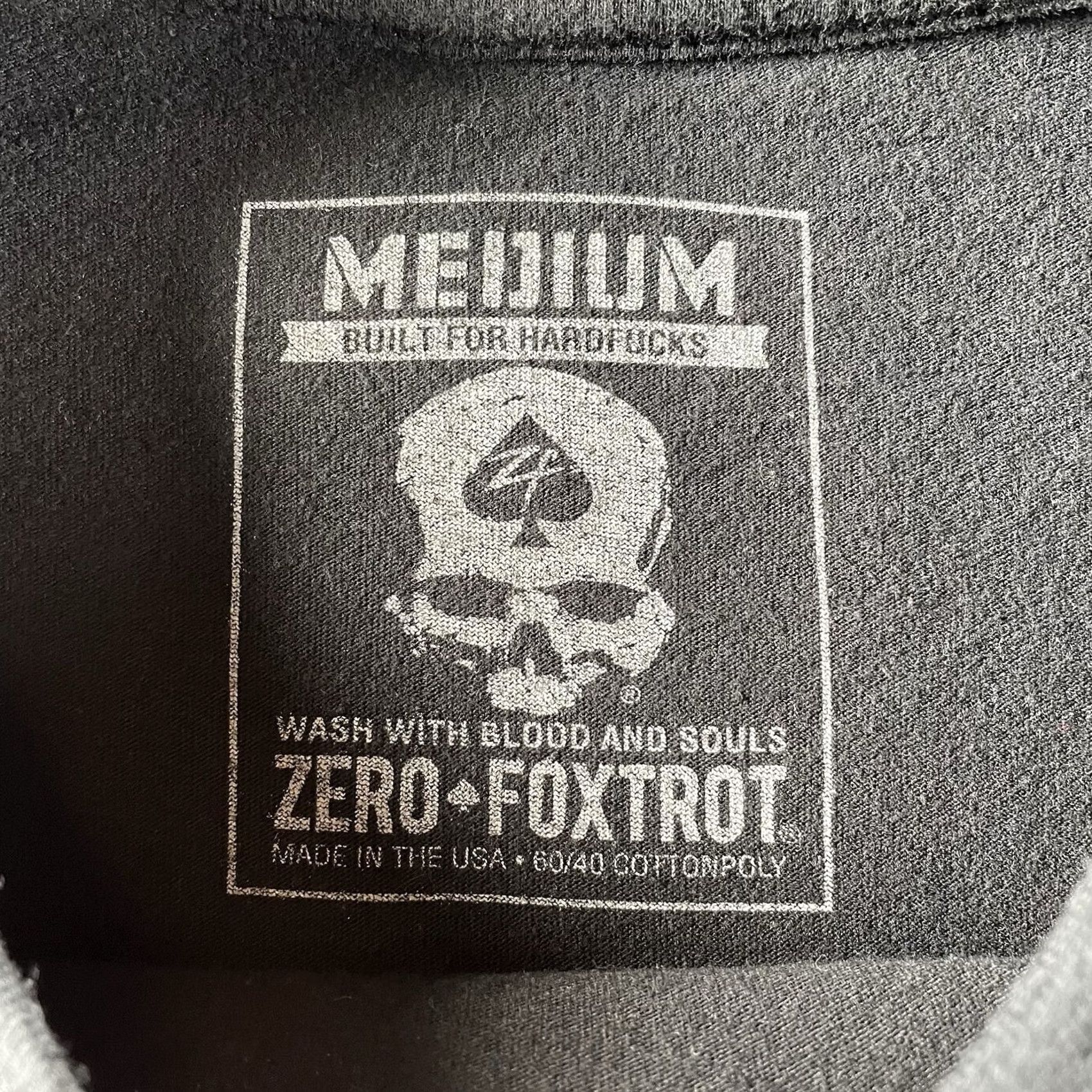 Vintage Zero Foxtrot Shirt Mens Medium Star Wars Recondo Trooper Storm Trooper Crew Neck Black Cotton Short Sleeve T-Shirt 2020s Men Star Wars Theme Size US M / EU 48-50 / 2 - 4 Thumbnail