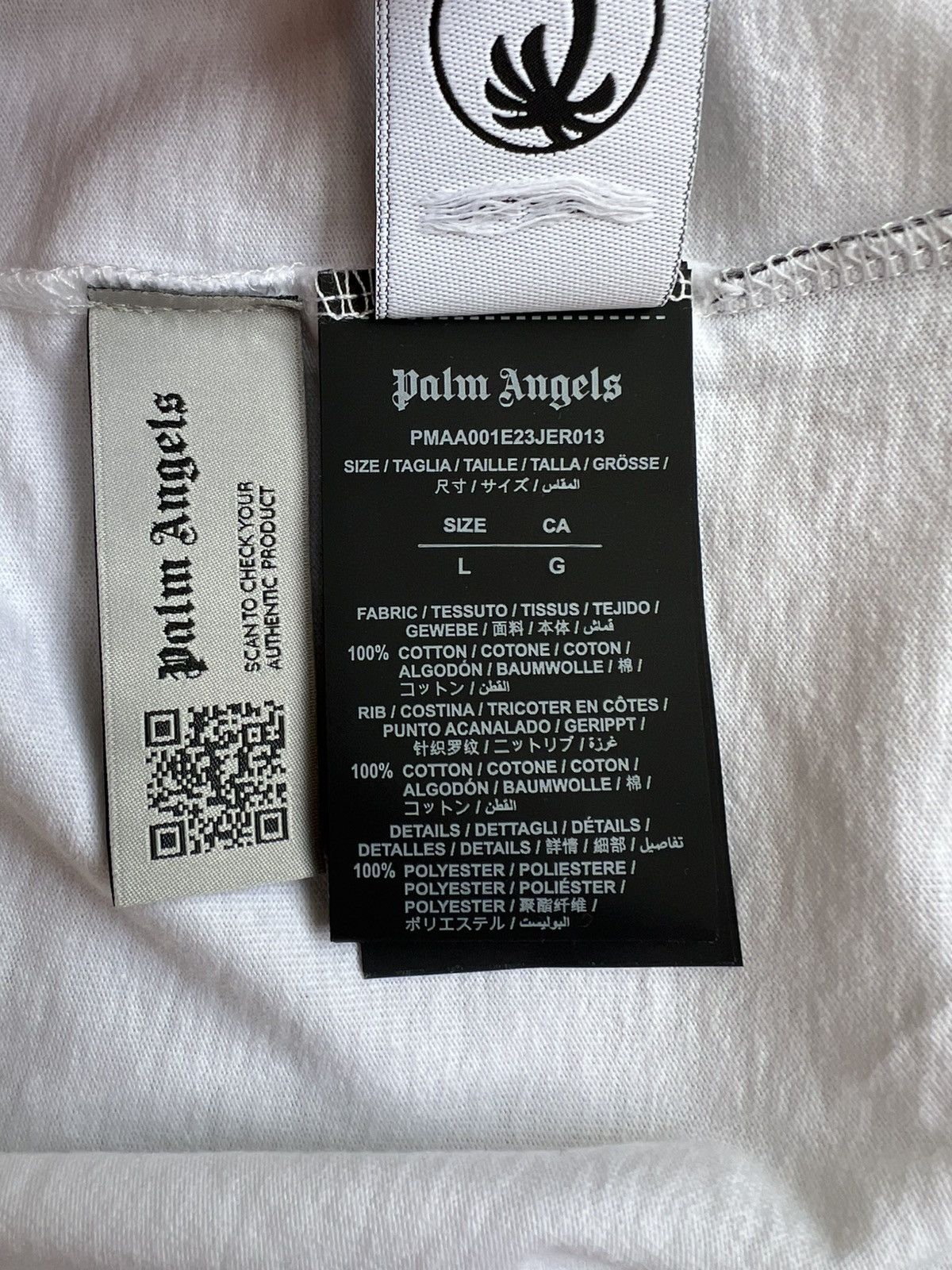 Palm Angels Palm Angels T-Shirt Size US L / EU 52-54 / 3 - 4 Thumbnail