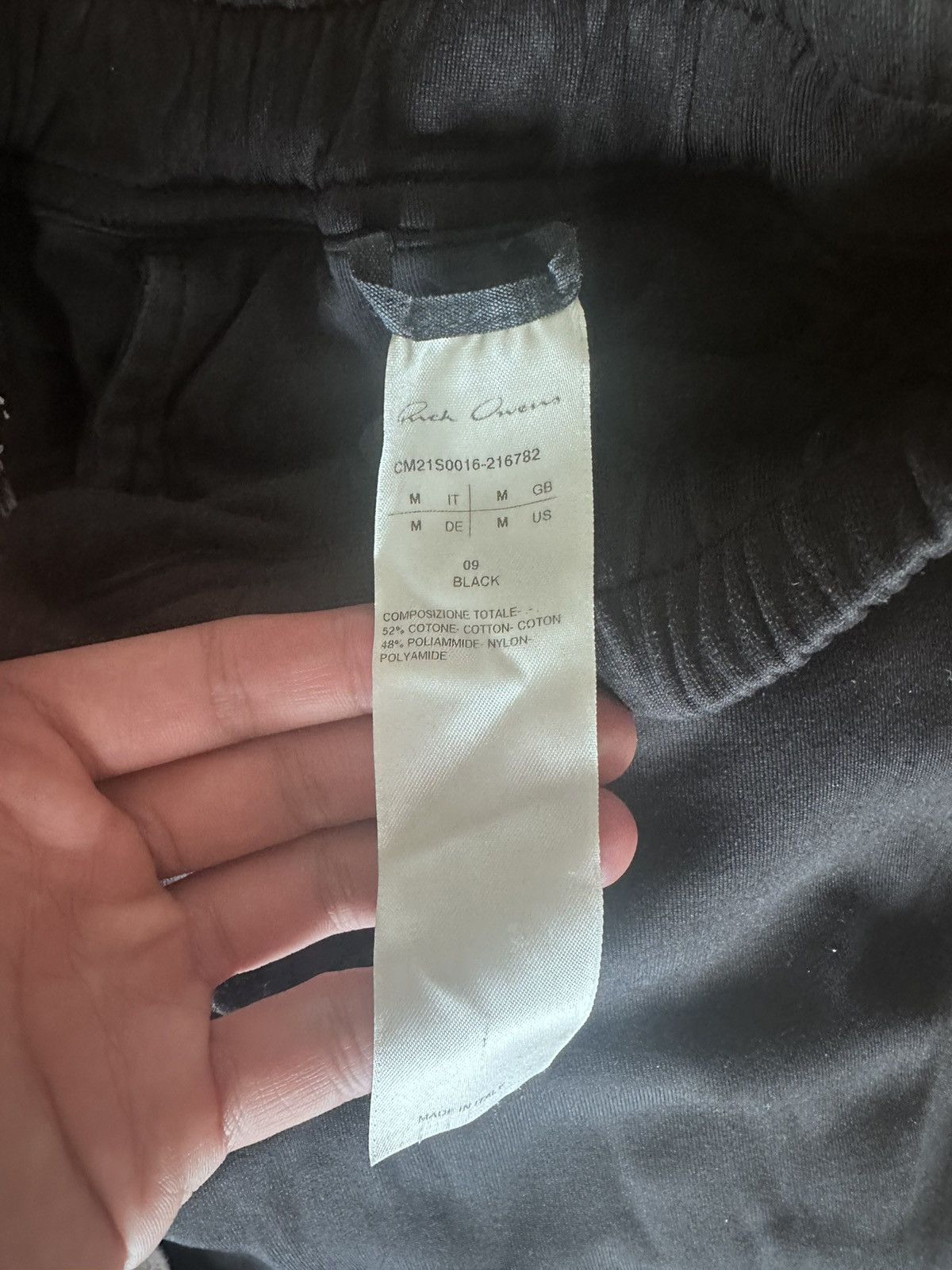 Champion × Rick Owens Champion x Rick Owen’s Jersey Joggers Size US 30 / EU 46 - 3 Thumbnail